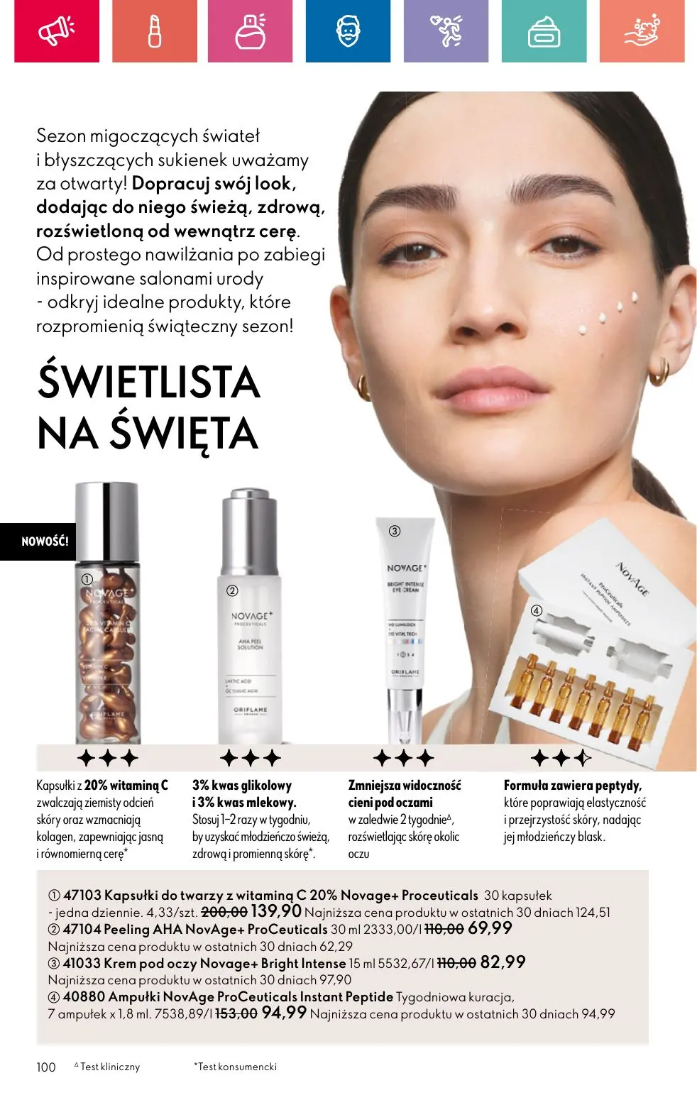 gazetka promocyjna ORIFLAME Czas zabłysnąć! - Strona 100