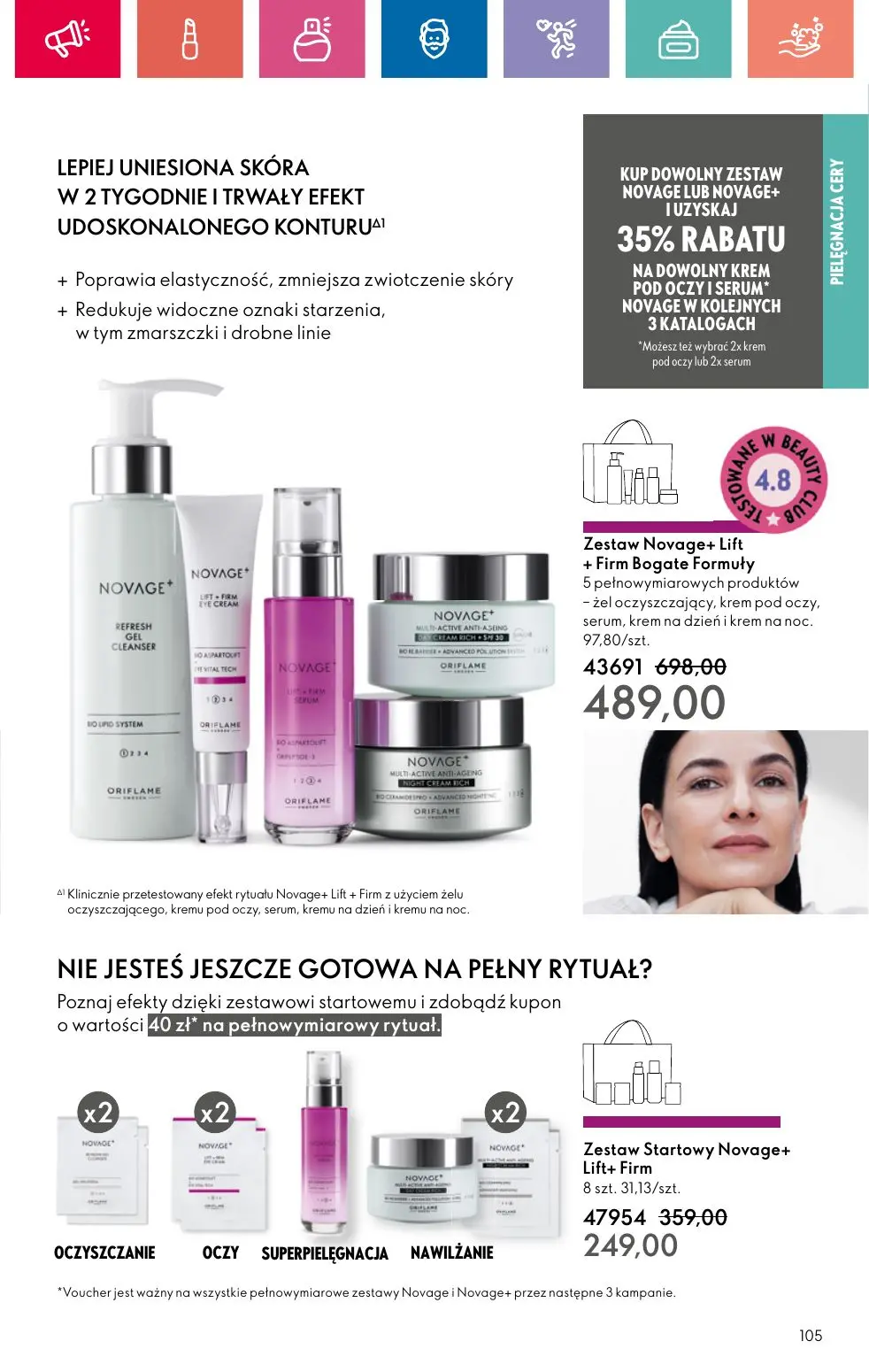 gazetka promocyjna ORIFLAME Czas zabłysnąć! - Strona 105