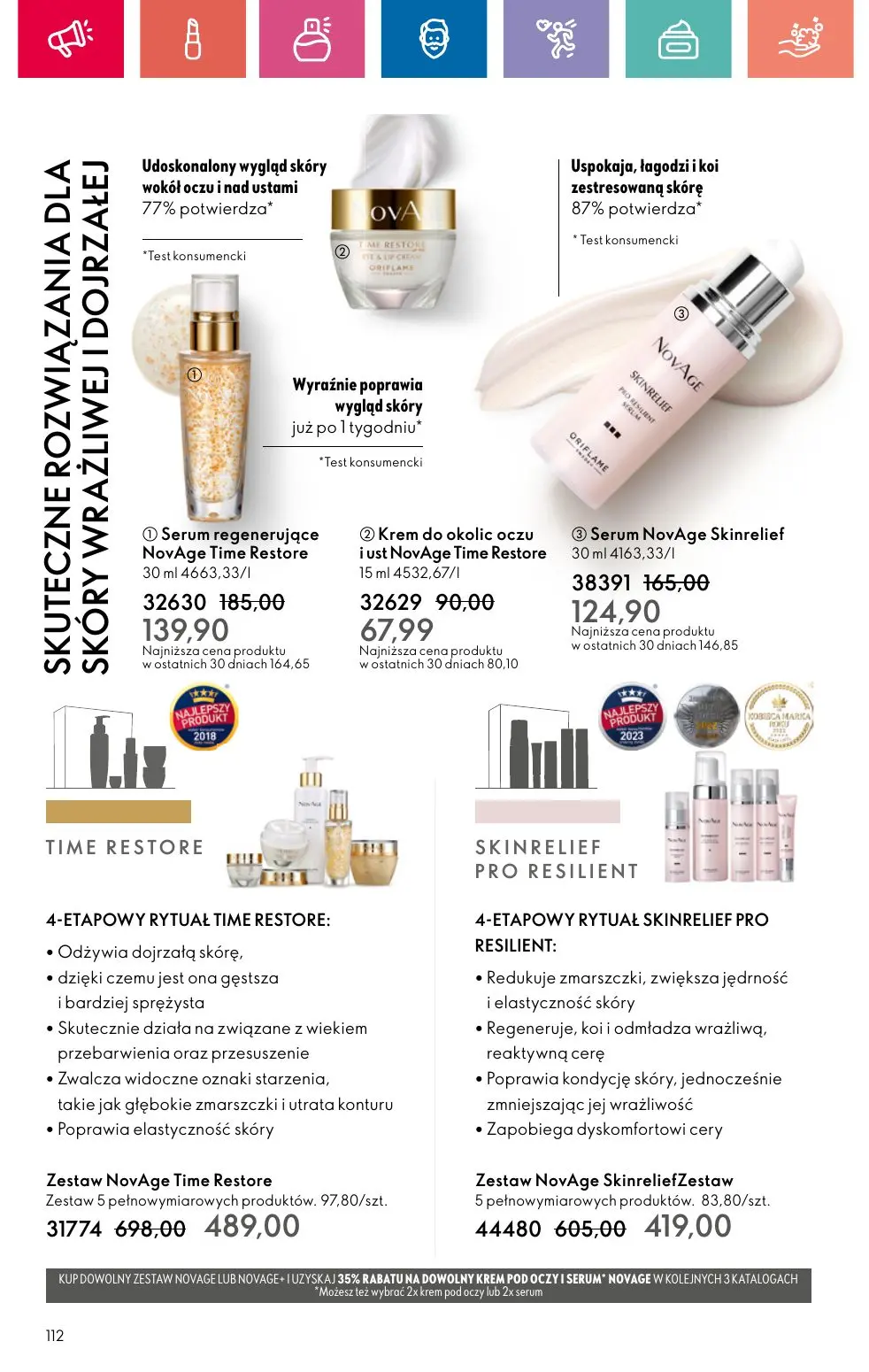 gazetka promocyjna ORIFLAME Czas zabłysnąć! - Strona 112