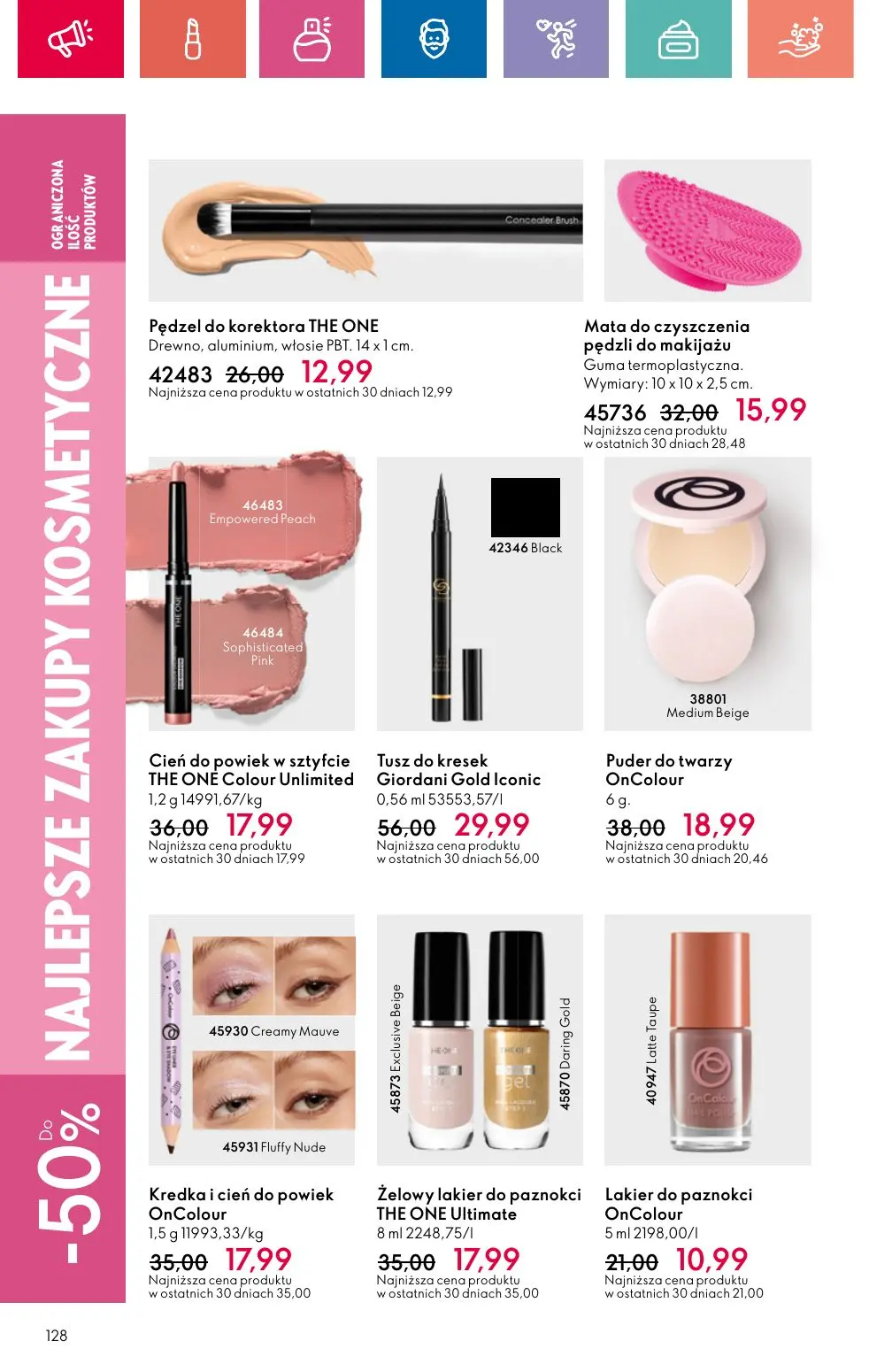 gazetka promocyjna ORIFLAME Czas zabłysnąć! - Strona 128