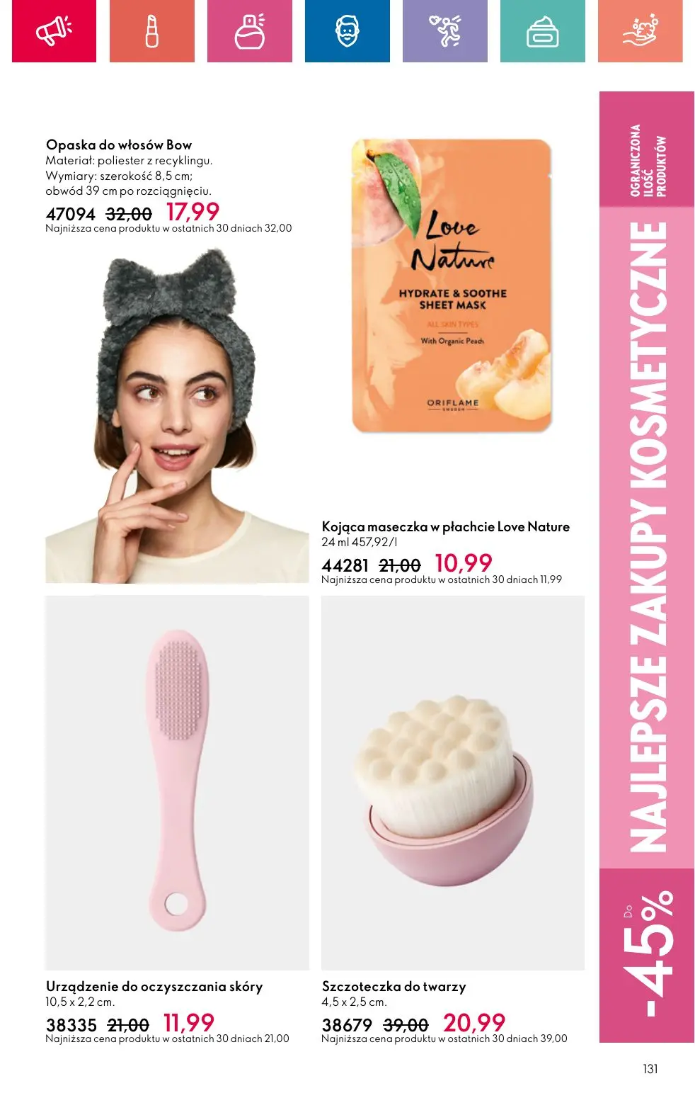 gazetka promocyjna ORIFLAME Czas zabłysnąć! - Strona 131