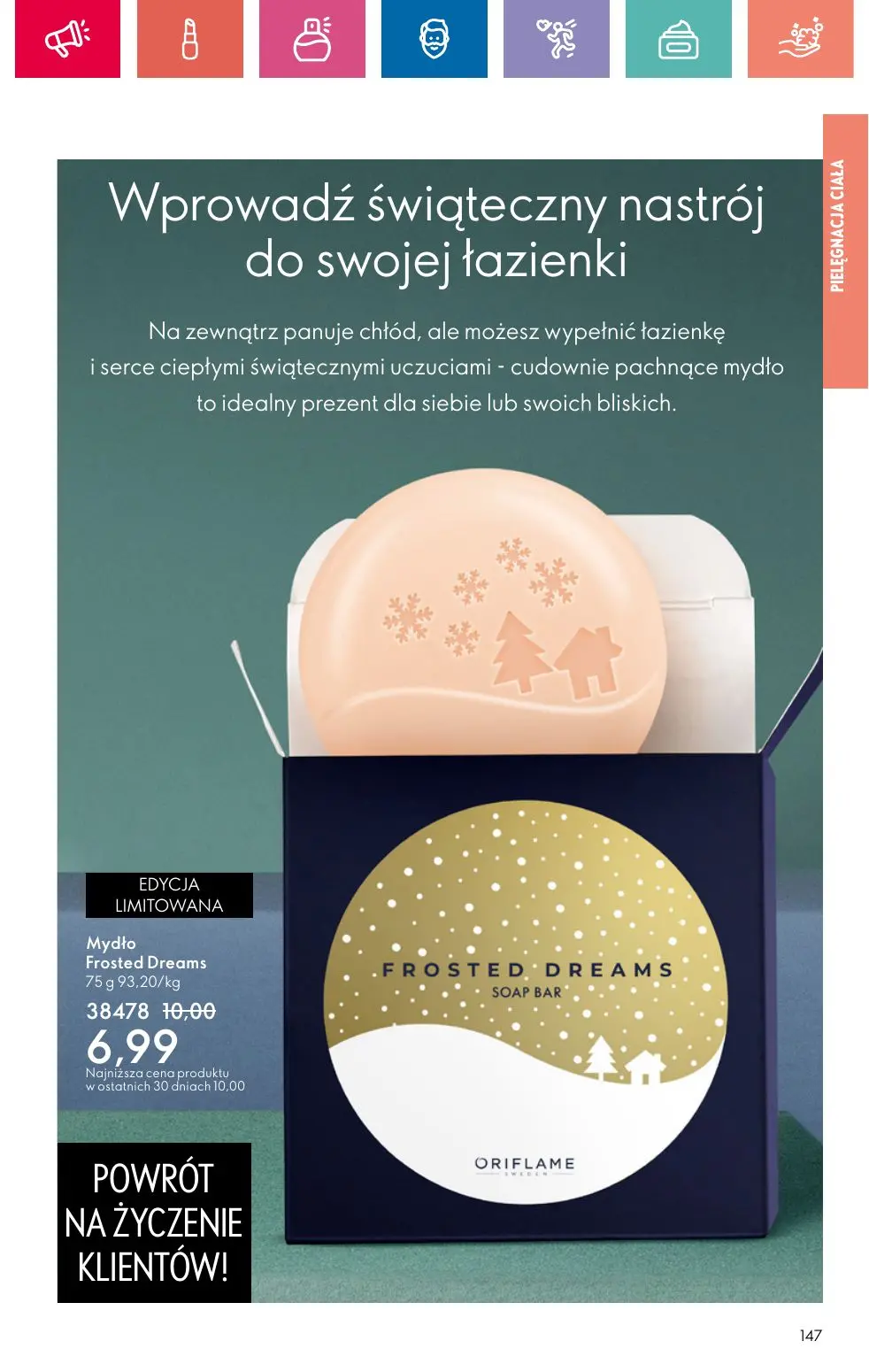 gazetka promocyjna ORIFLAME Czas zabłysnąć! - Strona 147