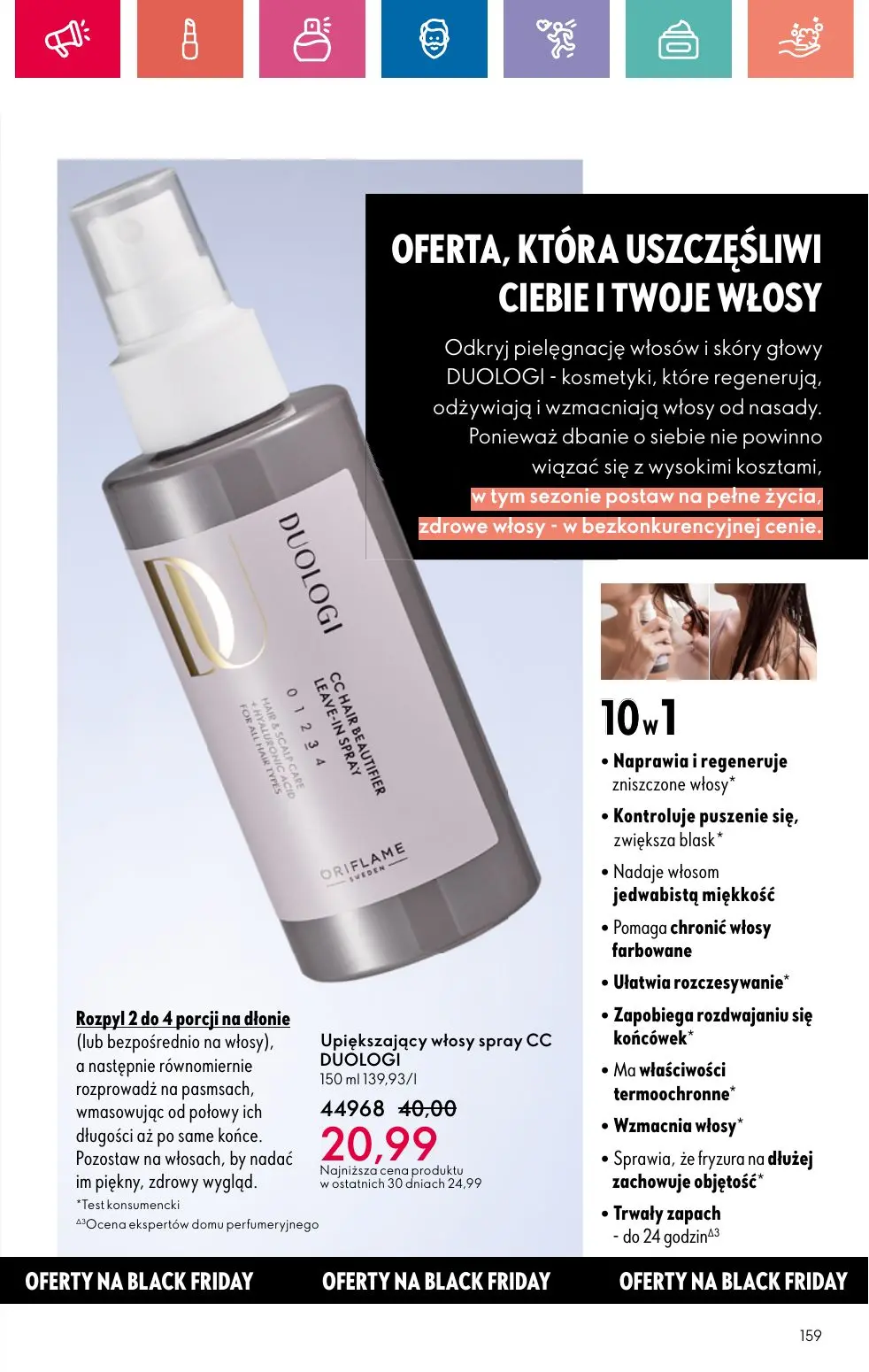 gazetka promocyjna ORIFLAME Czas zabłysnąć! - Strona 159