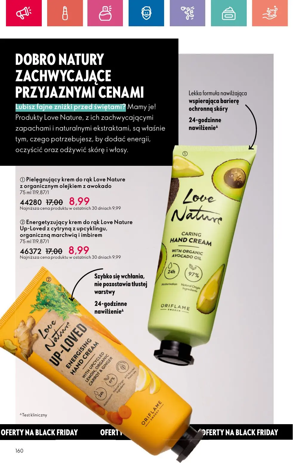 gazetka promocyjna ORIFLAME Czas zabłysnąć! - Strona 160