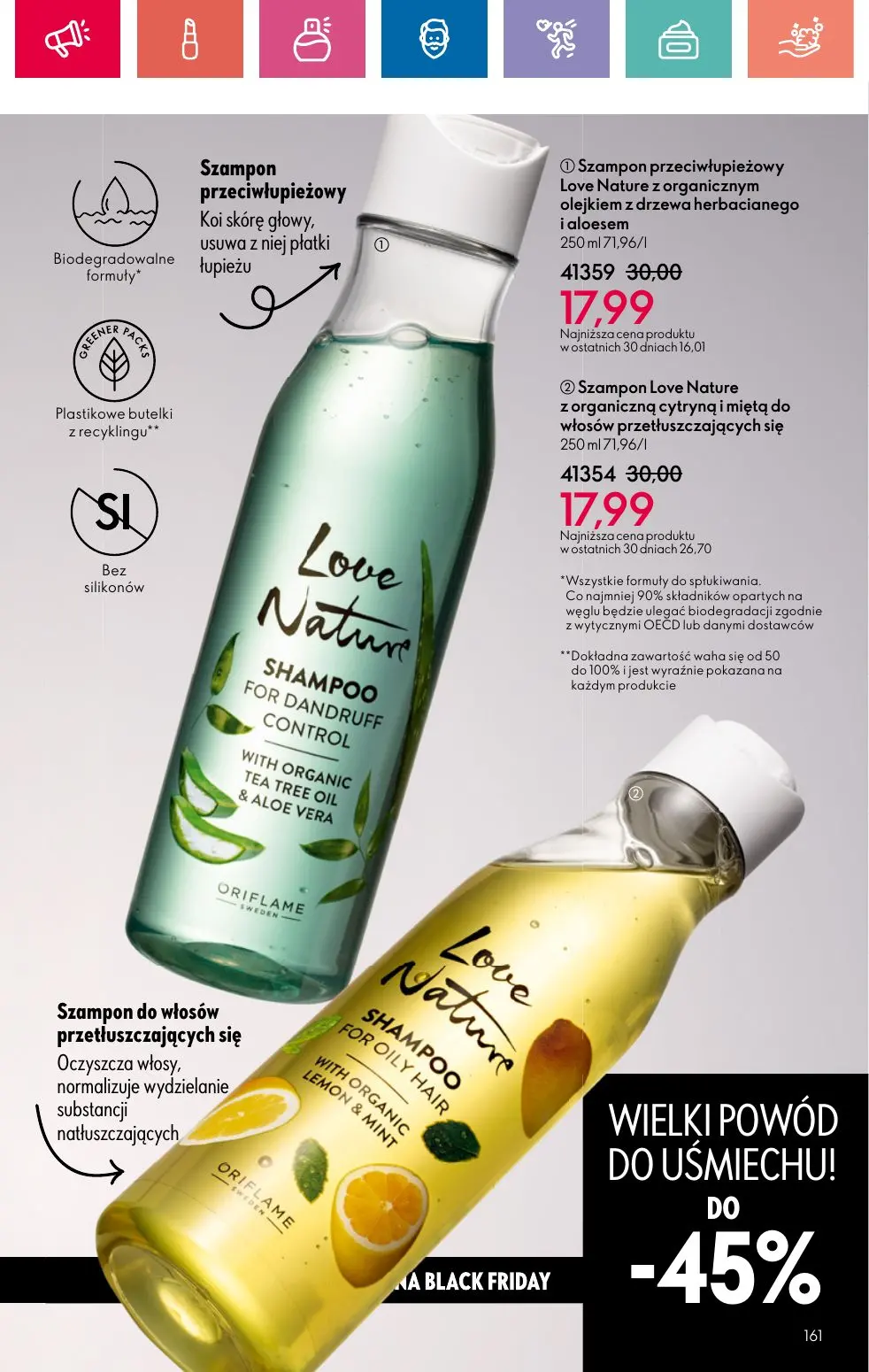 gazetka promocyjna ORIFLAME Czas zabłysnąć! - Strona 161