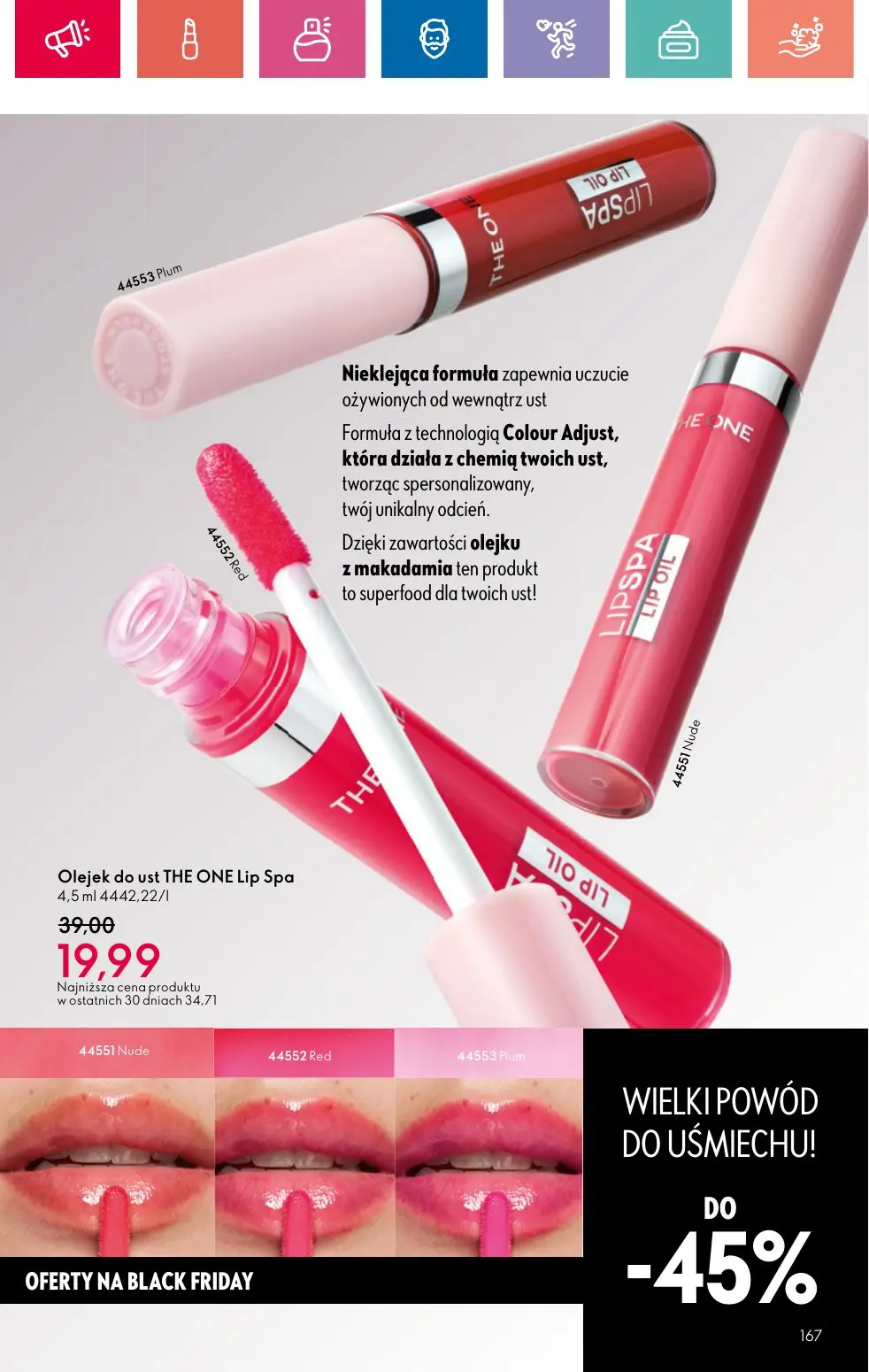 gazetka promocyjna ORIFLAME Czas zabłysnąć! - Strona 167