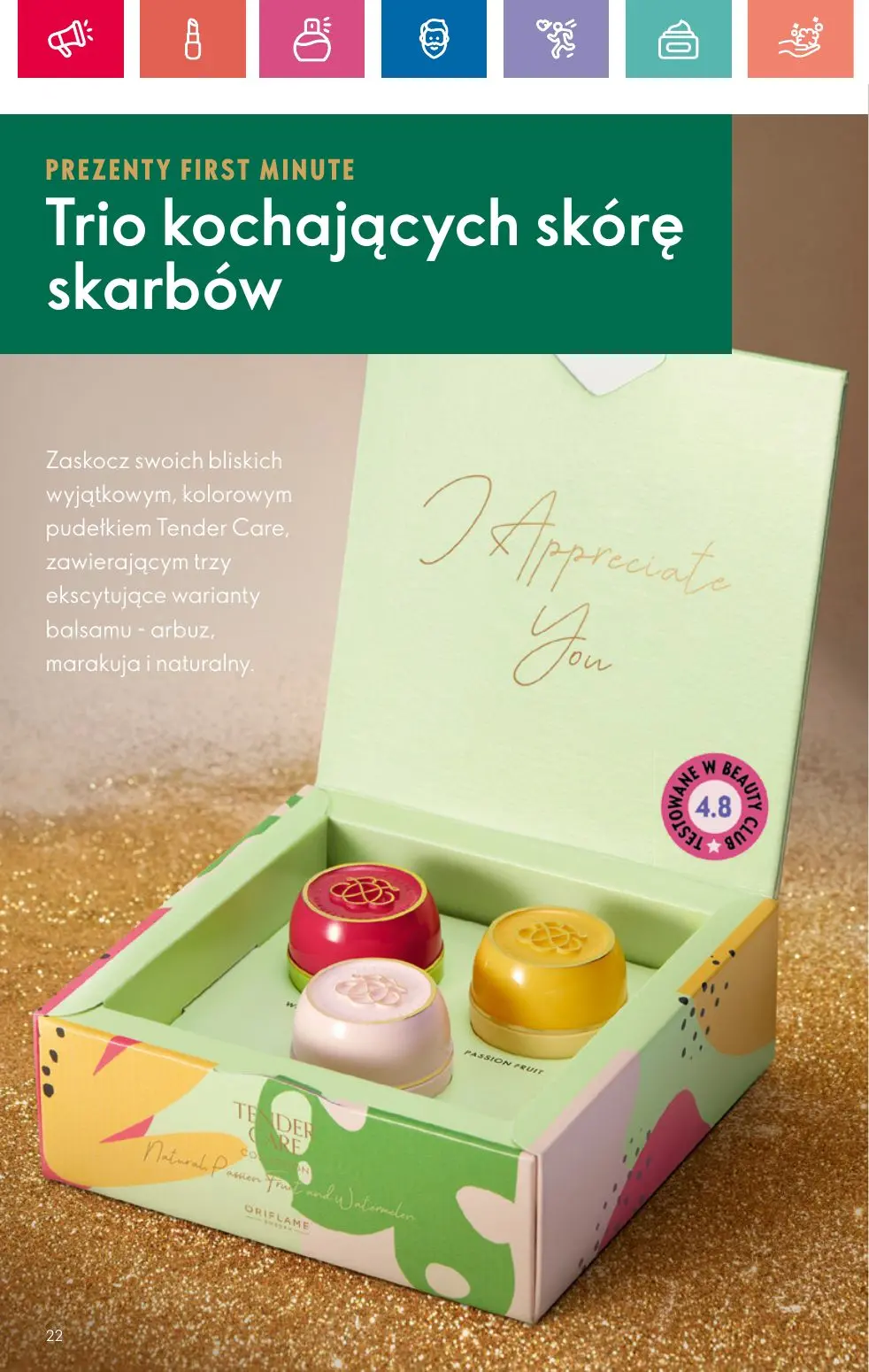 gazetka promocyjna ORIFLAME Czas zabłysnąć! - Strona 22