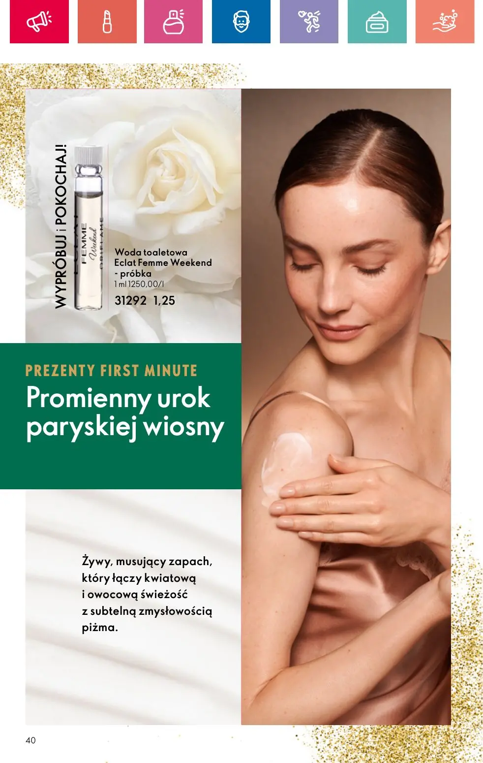 gazetka promocyjna ORIFLAME Czas zabłysnąć! - Strona 40