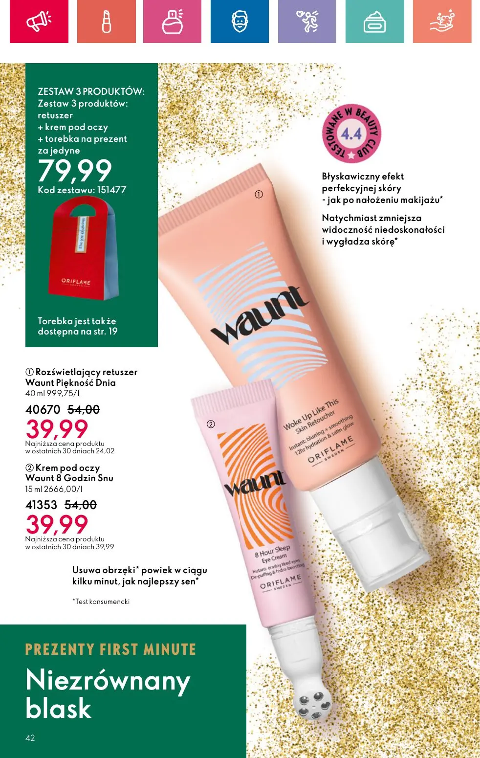 gazetka promocyjna ORIFLAME Czas zabłysnąć! - Strona 42