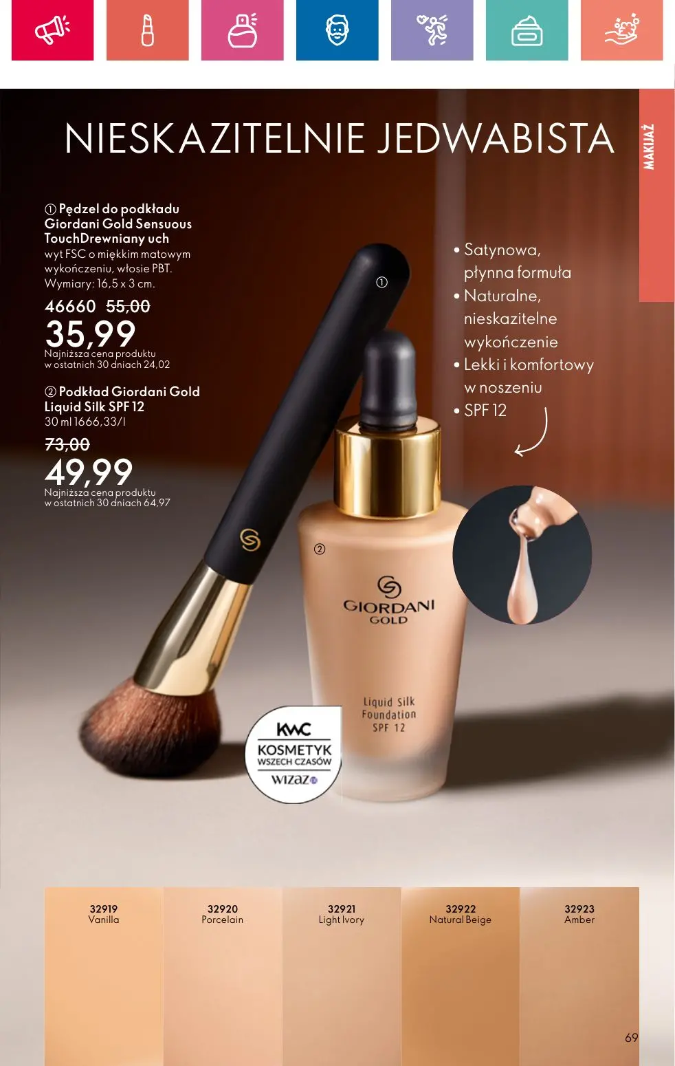 gazetka promocyjna ORIFLAME Czas zabłysnąć! - Strona 69