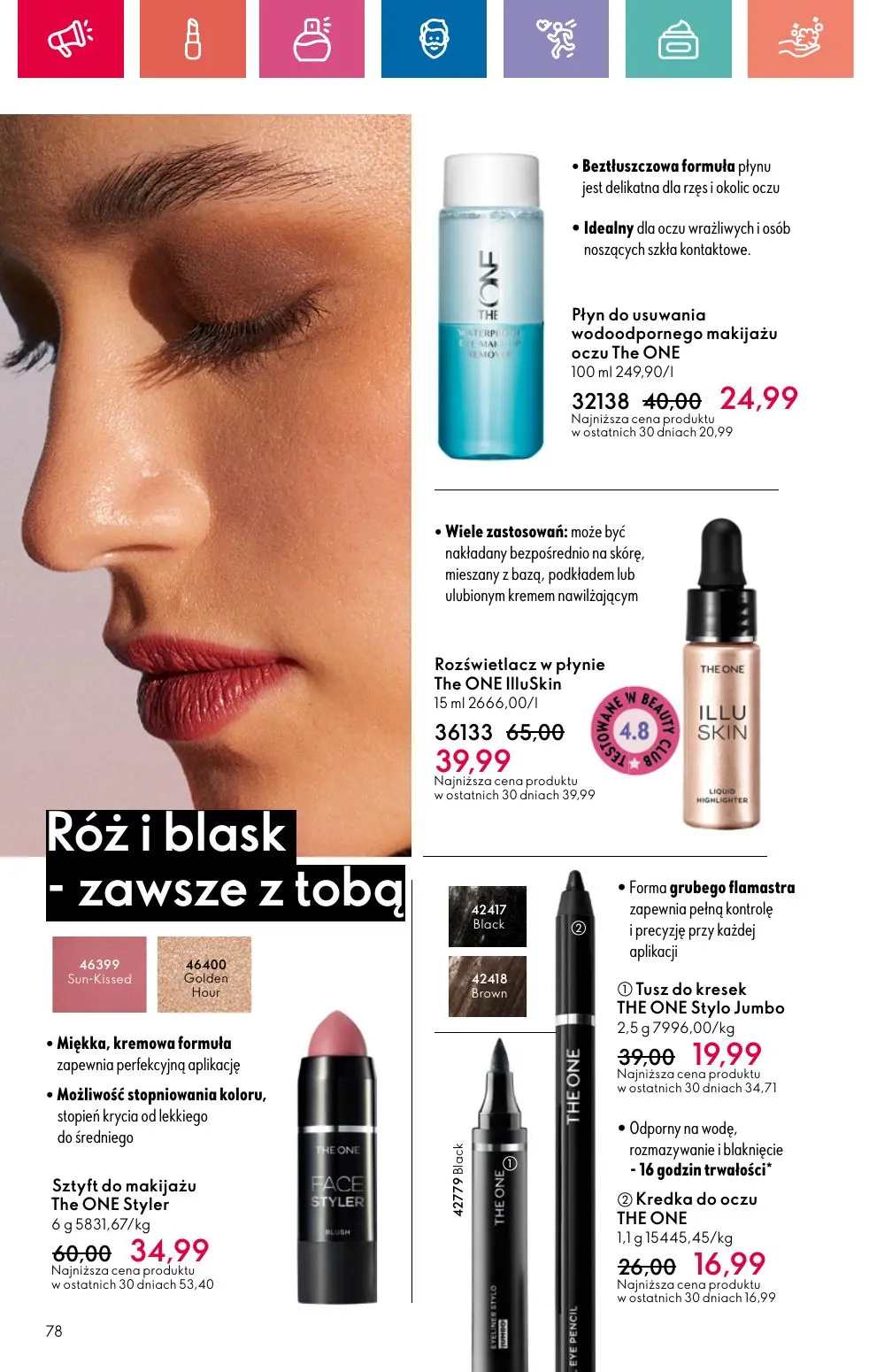 gazetka promocyjna ORIFLAME Czas zabłysnąć! - Strona 78