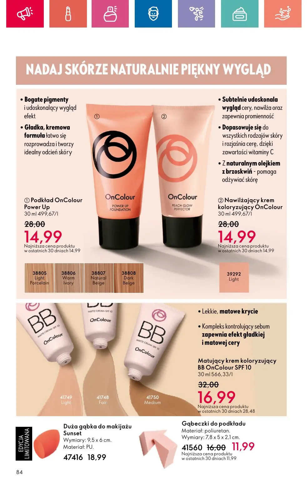 gazetka promocyjna ORIFLAME Czas zabłysnąć! - Strona 84