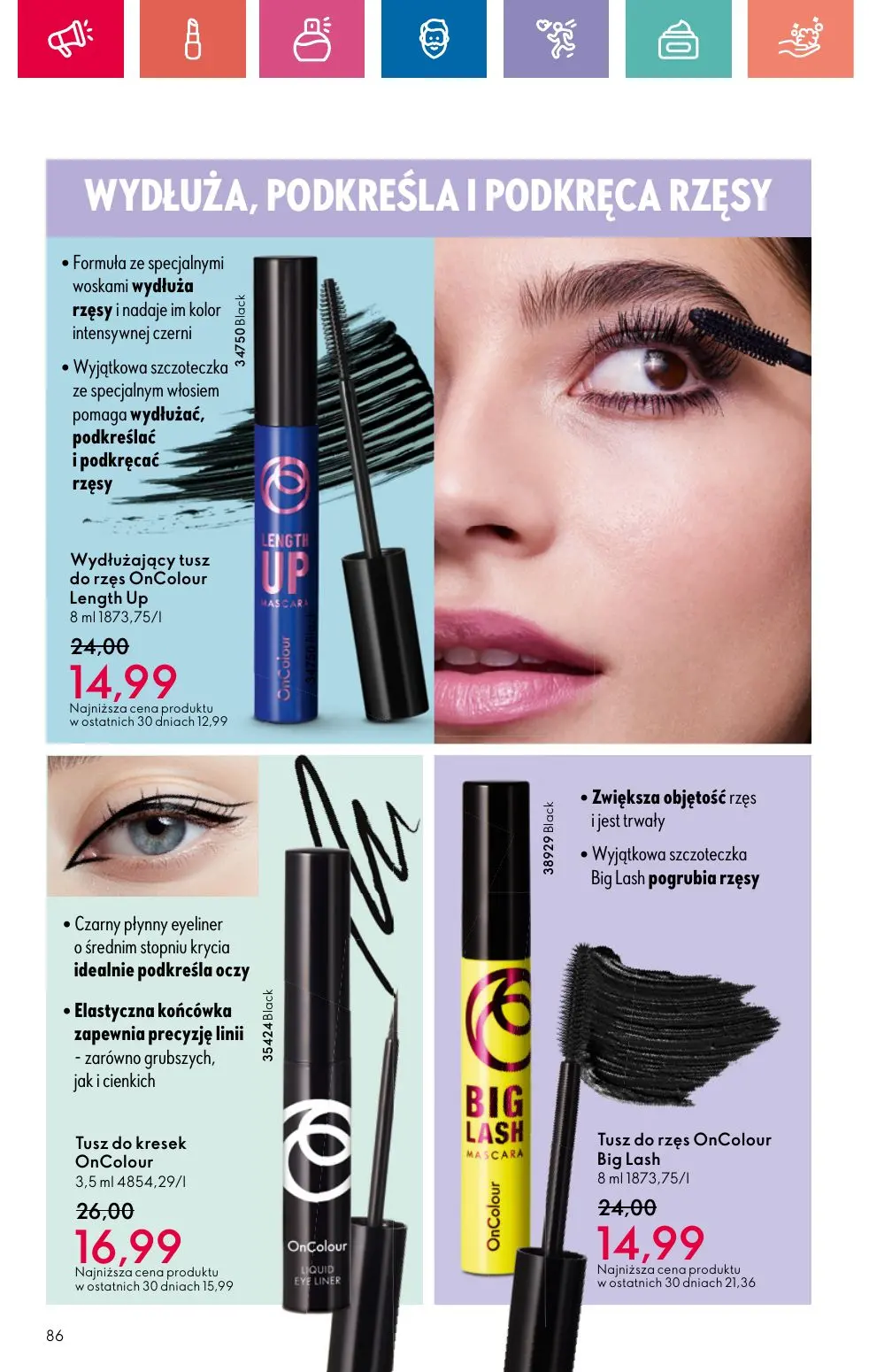 gazetka promocyjna ORIFLAME Czas zabłysnąć! - Strona 86