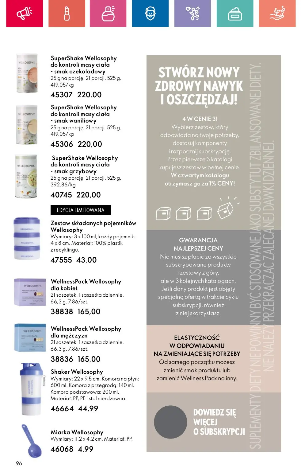 gazetka promocyjna ORIFLAME Czas zabłysnąć! - Strona 96