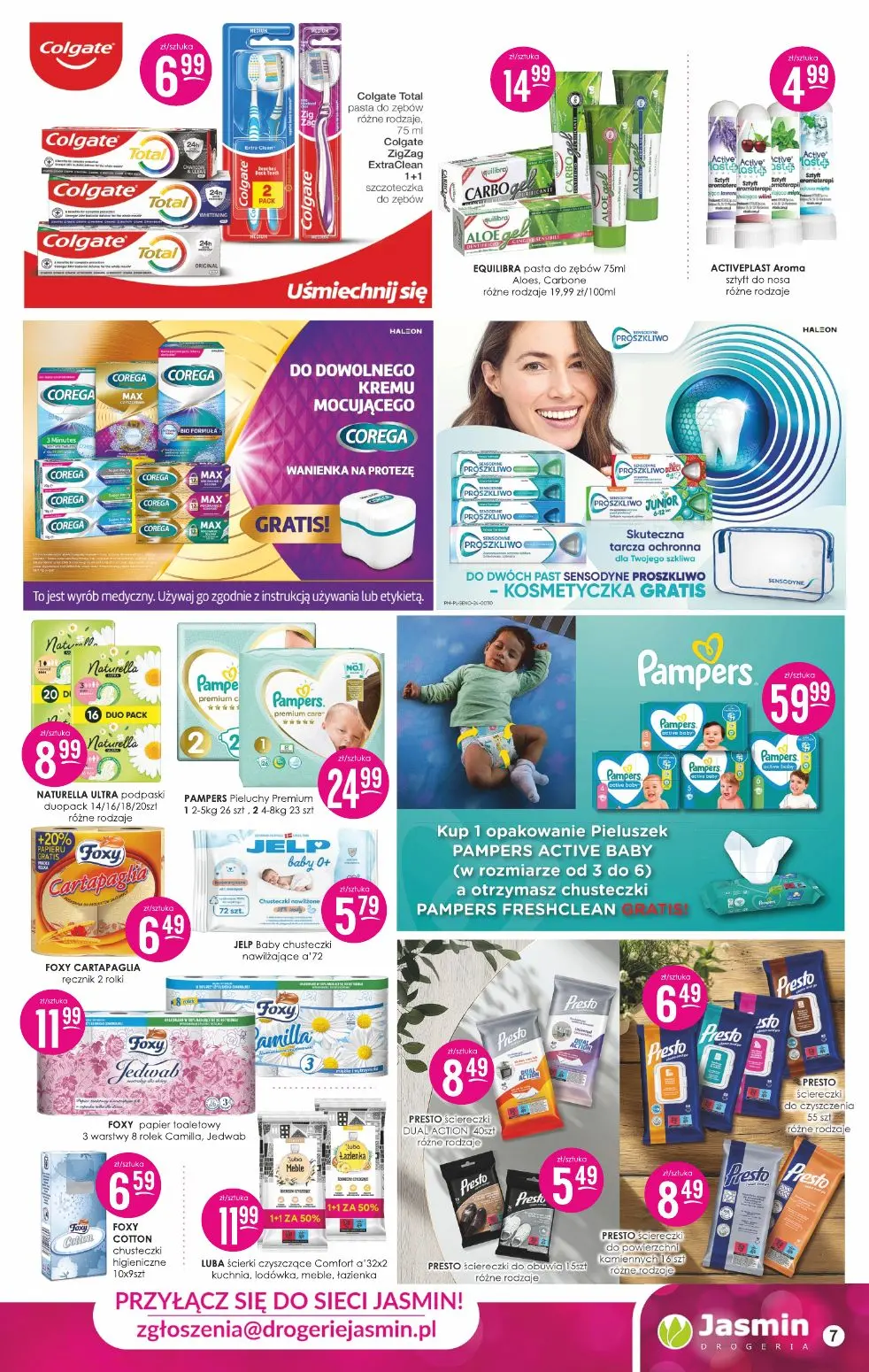 gazetka promocyjna DROGERIE JASMIN  - Strona 7