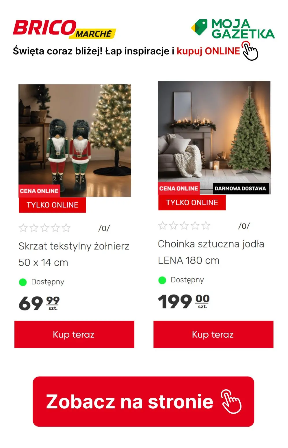 gazetka promocyjna BRICOMARCHE Święta coraz bliżej... Łap inspiracje w super cenach! - Strona 4