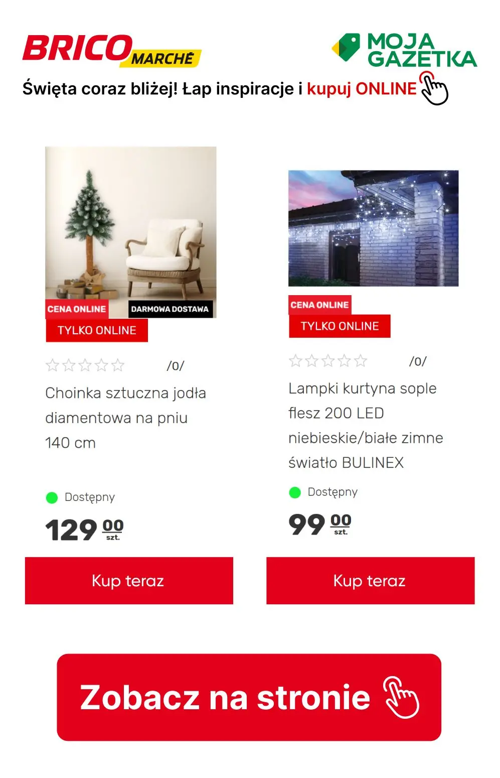 gazetka promocyjna BRICOMARCHE Święta coraz bliżej... Łap inspiracje w super cenach! - Strona 6