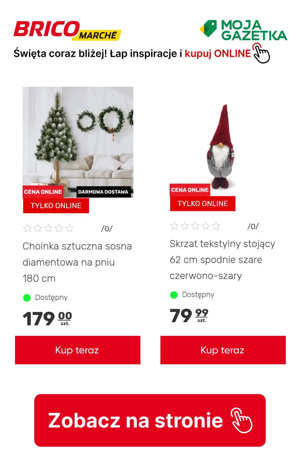 gazetka promocyjna BRICOMARCHE Święta coraz bliżej... Łap inspiracje w super cenach! - Strona 8