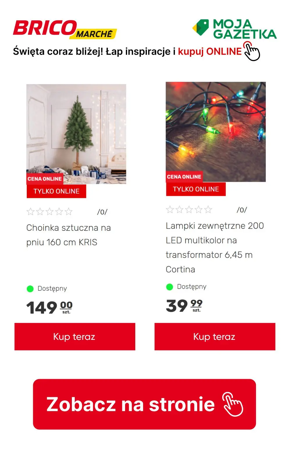 gazetka promocyjna BRICOMARCHE Święta coraz bliżej... Łap inspiracje w super cenach! - Strona 10