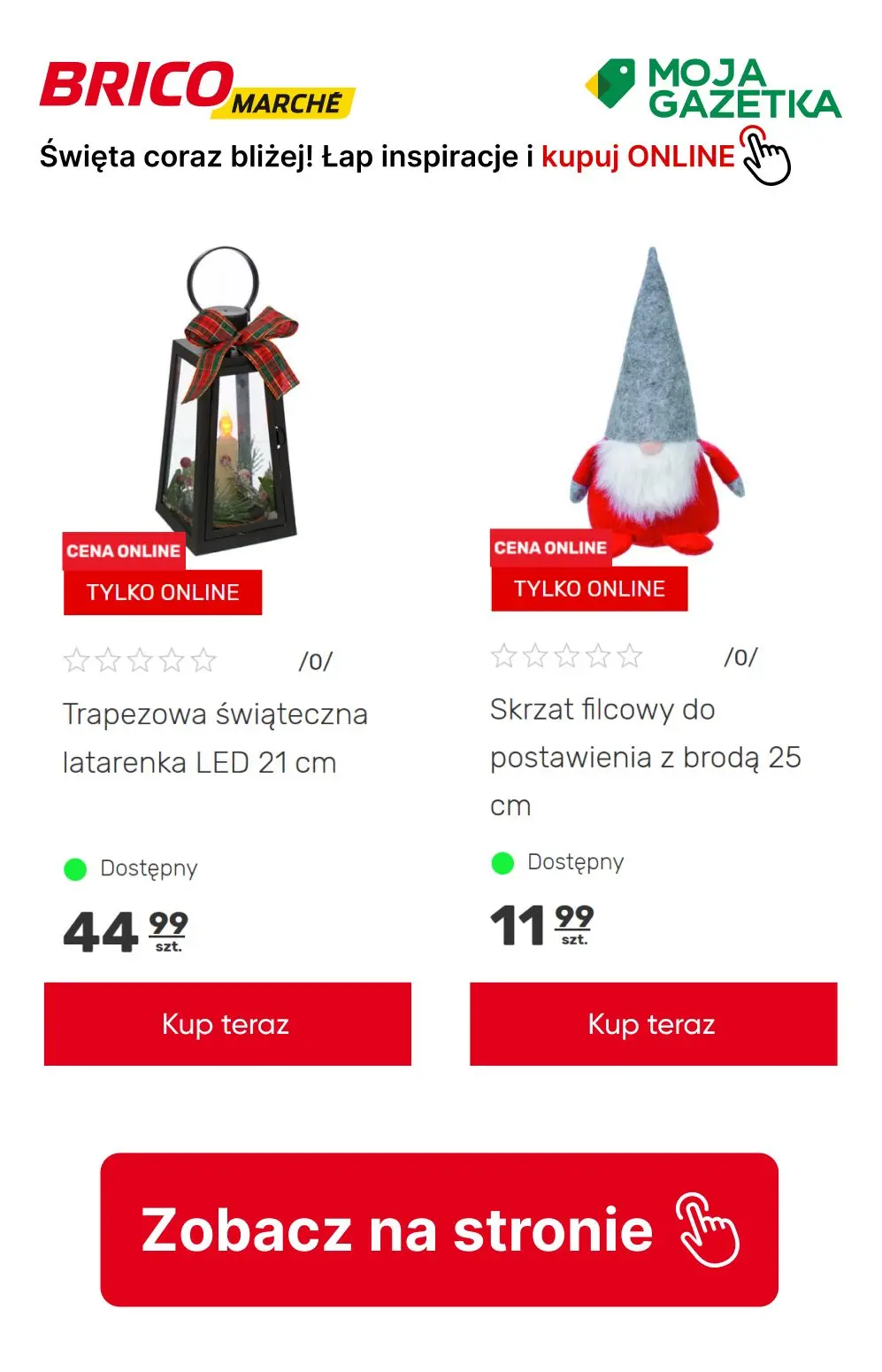 gazetka promocyjna BRICOMARCHE Święta coraz bliżej... Łap inspiracje w super cenach! - Strona 24