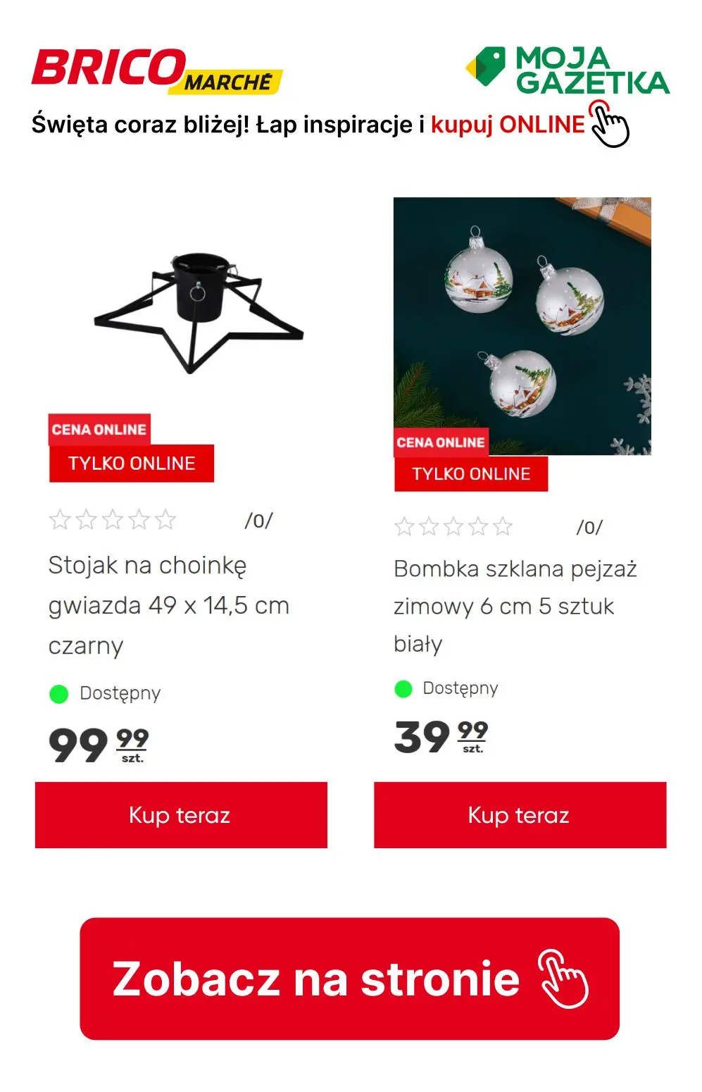 gazetka promocyjna BRICOMARCHE Święta coraz bliżej... Łap inspiracje w super cenach! - Strona 33