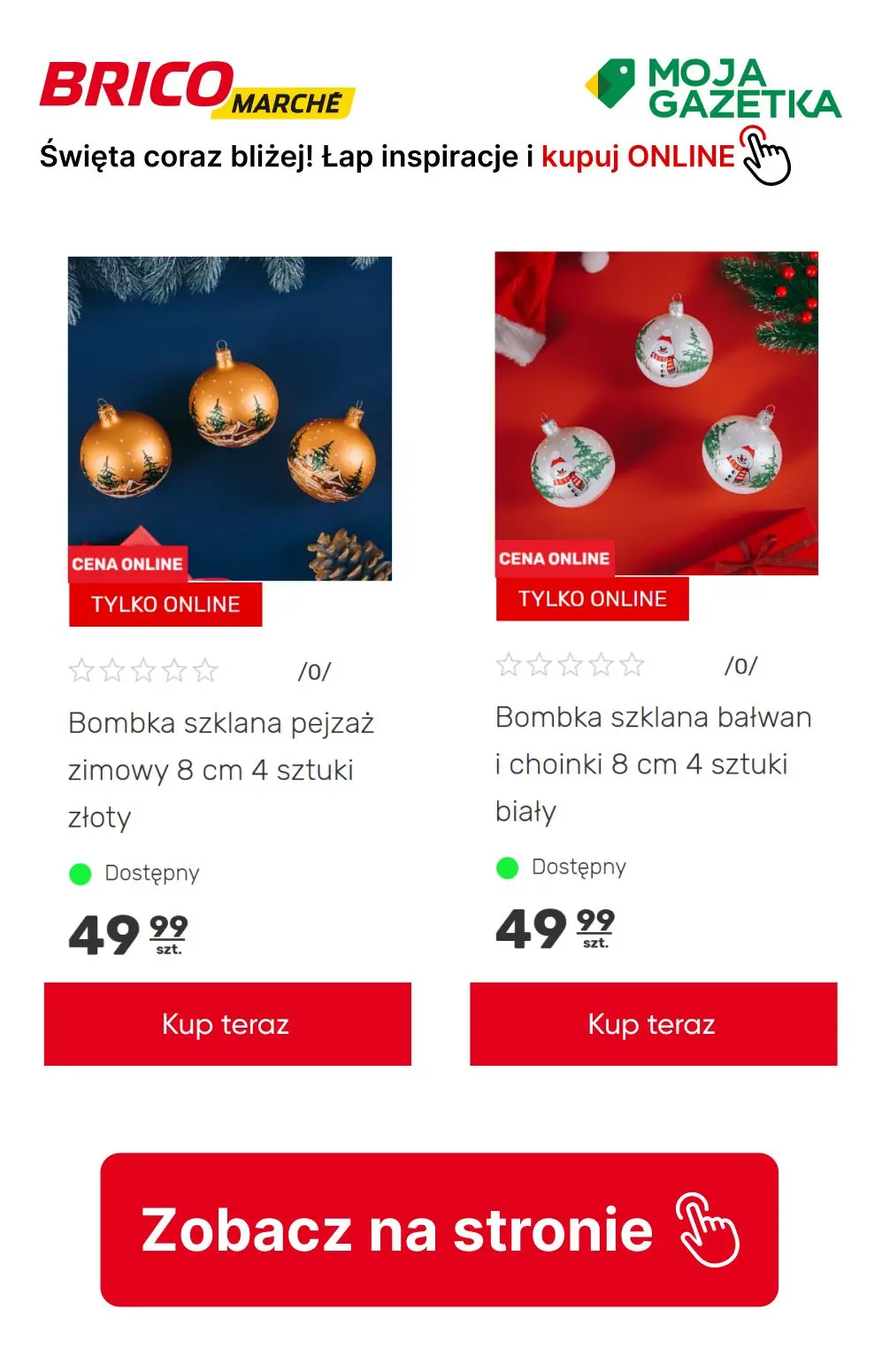 gazetka promocyjna BRICOMARCHE Święta coraz bliżej... Łap inspiracje w super cenach! - Strona 36