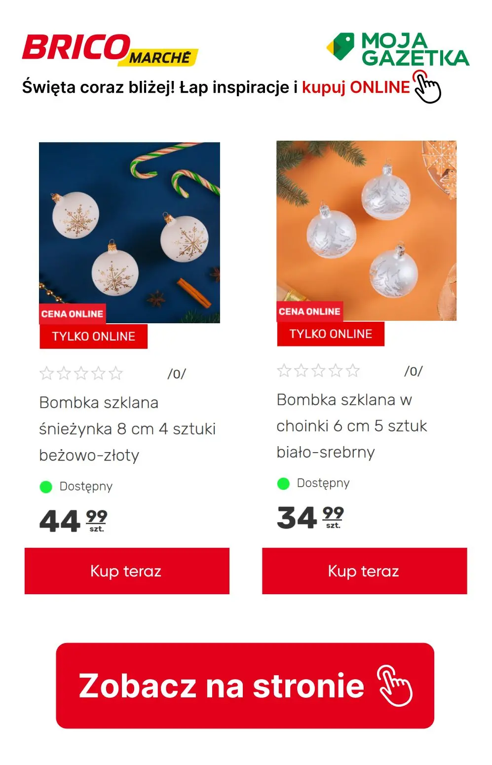 gazetka promocyjna BRICOMARCHE Święta coraz bliżej... Łap inspiracje w super cenach! - Strona 38