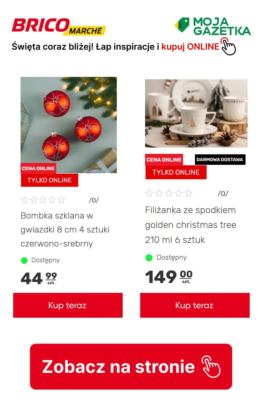 gazetka promocyjna BRICOMARCHE Święta coraz bliżej... Łap inspiracje w super cenach! - Strona 39