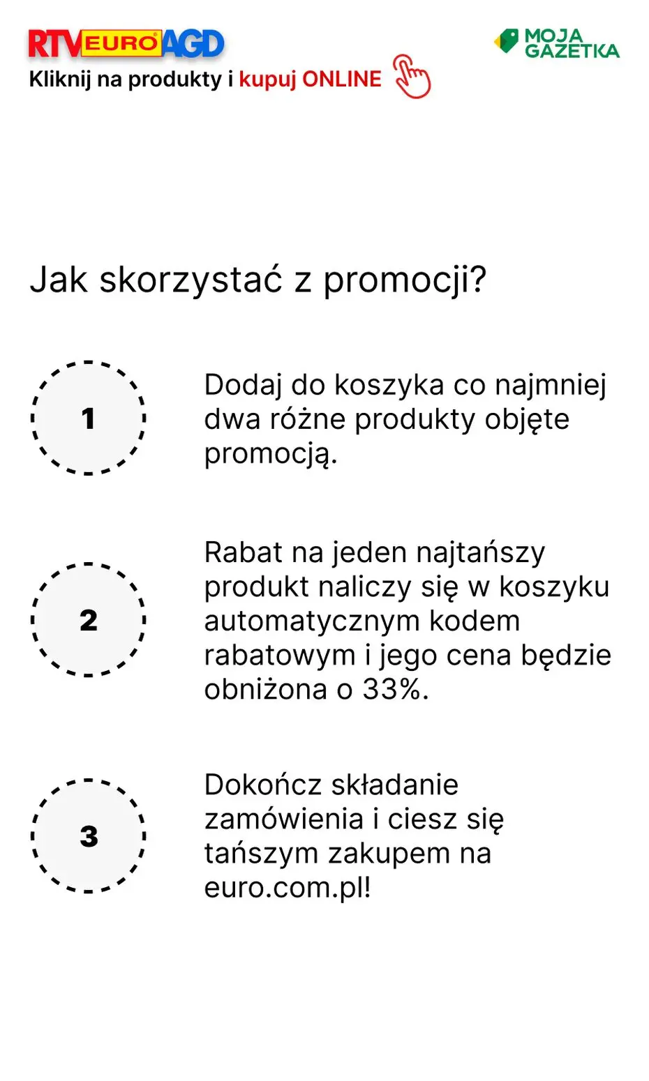 gazetka promocyjna RTV EURO AGD Drugi produkt taniej o 33% 🎀 - Strona 2