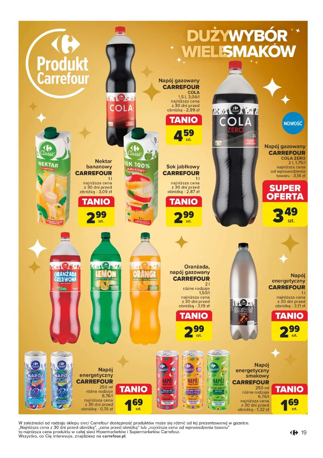 gazetka promocyjna Carrefour Rozsmakuj się w Świętach w najlepszych cenach - Strona 19