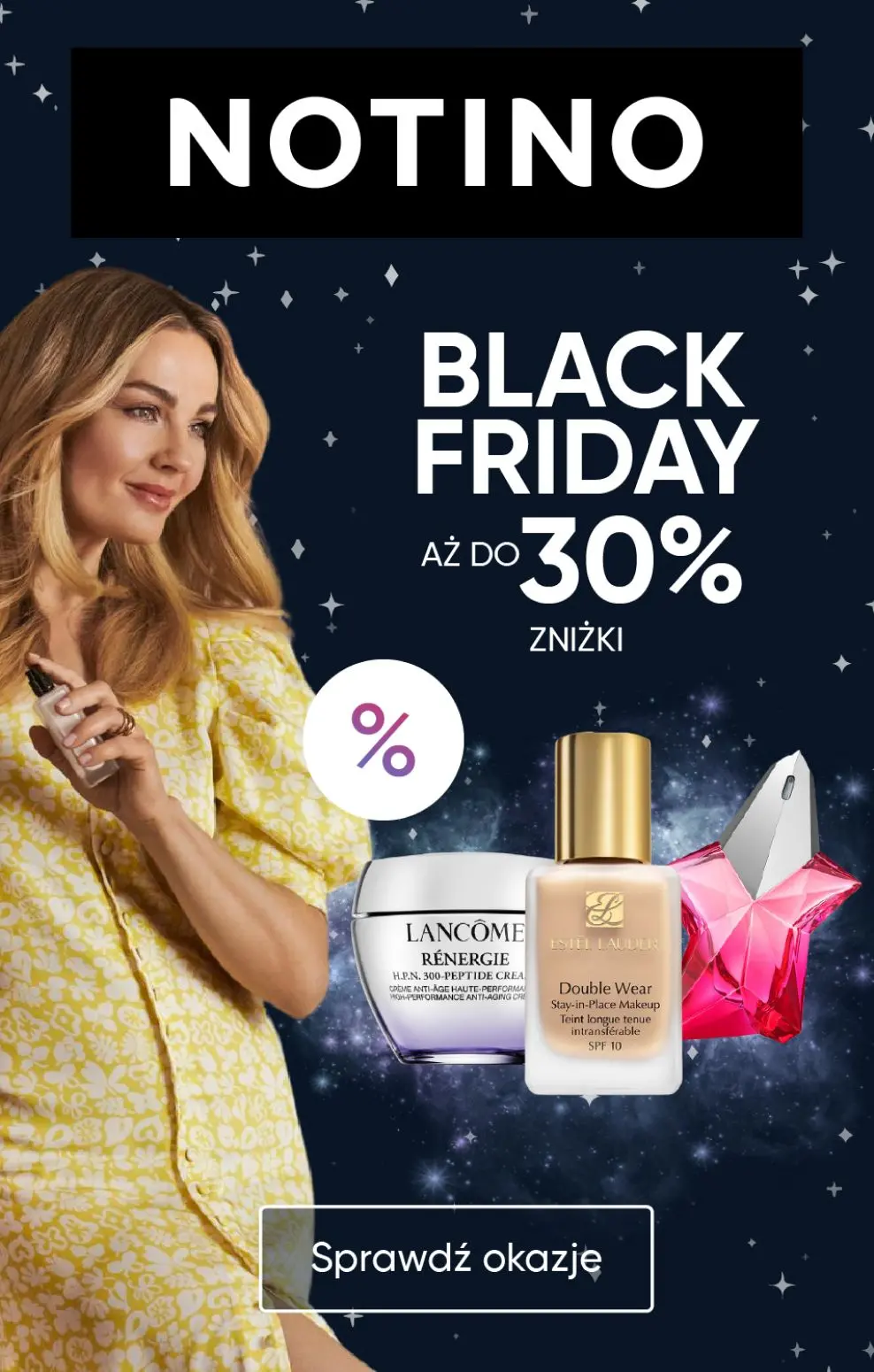 gazetka promocyjna Notino BLACK FRIDAY - Ciesz się zniżkami aż do 30% z kodem notino. - Strona 1