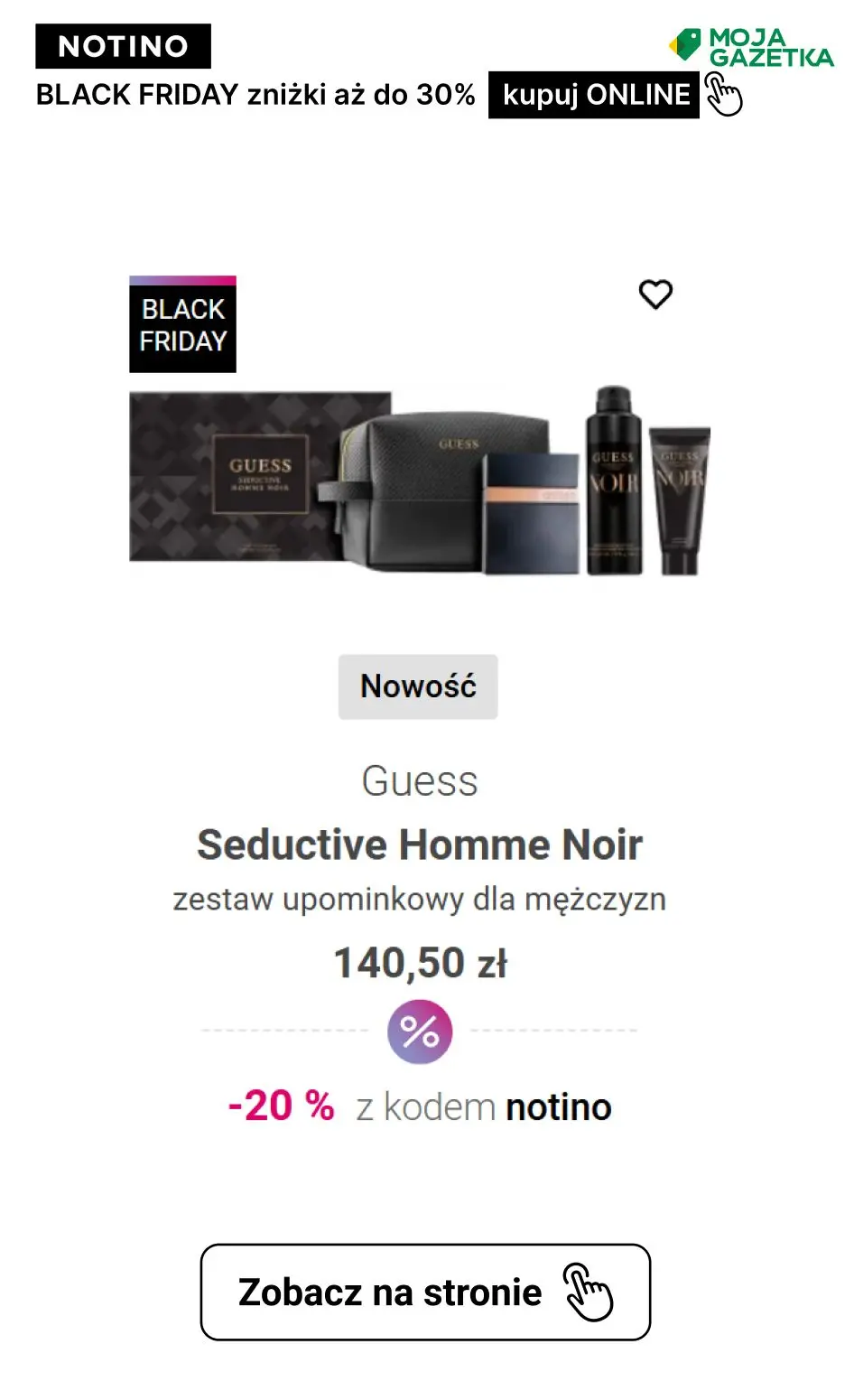 gazetka promocyjna Notino BLACK FRIDAY - Ciesz się zniżkami aż do 30% z kodem notino. - Strona 15