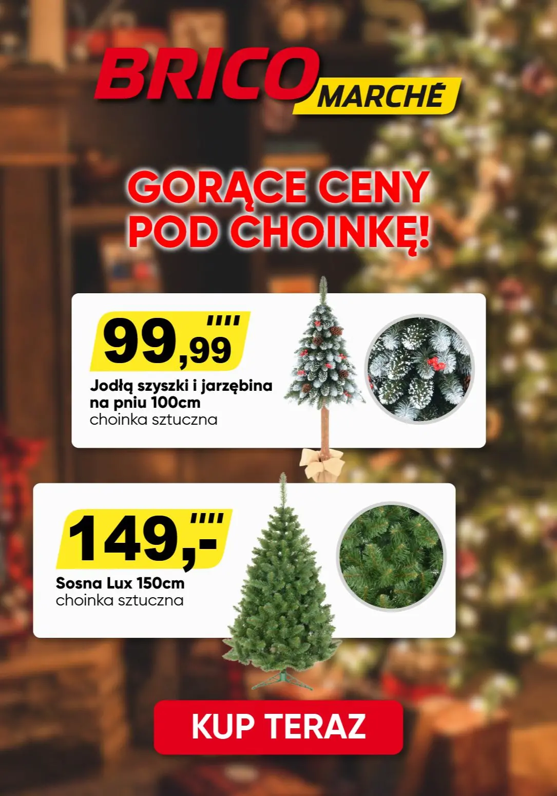 gazetka promocyjna BRICOMARCHE Gorące oferty pod choinkę! Sprawdź! - Strona 1