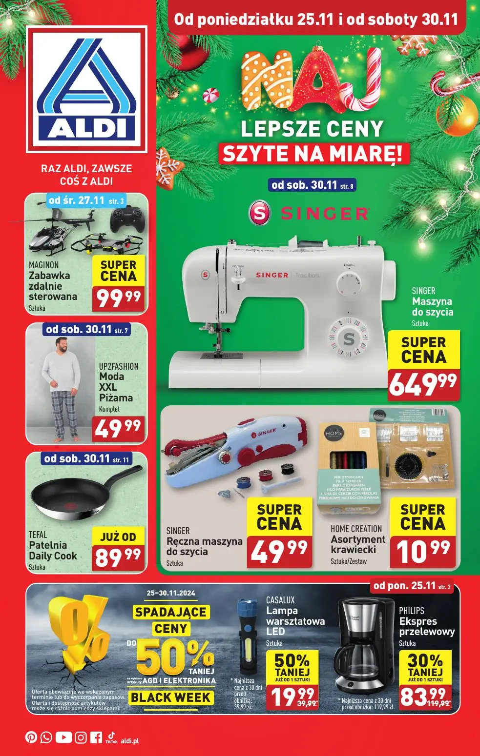 gazetka promocyjna ALDI Od poniedziałku i od soboty - Strona 1