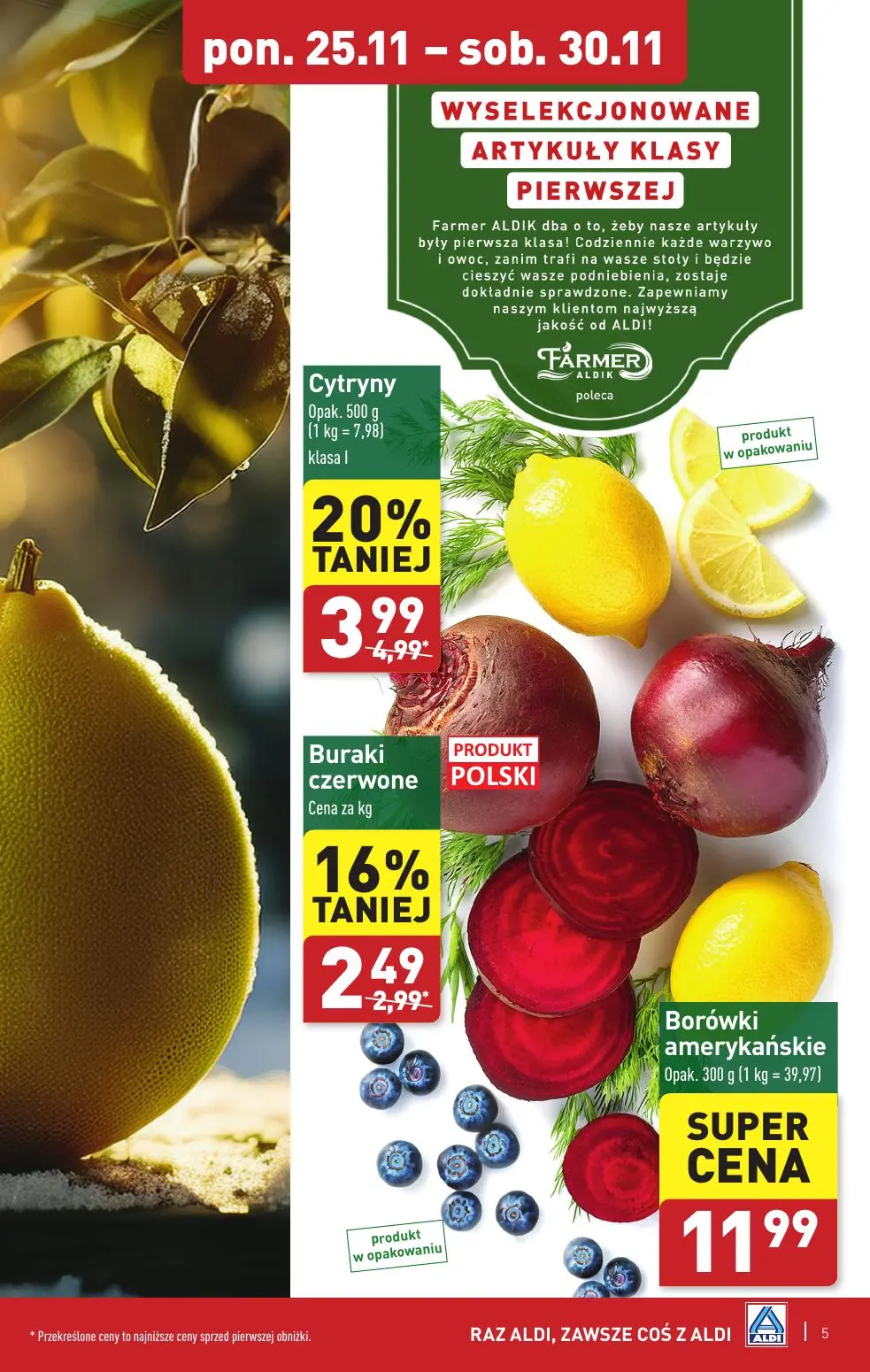 gazetka promocyjna ALDI Super ceny zawsze w ALDI - Strona 5