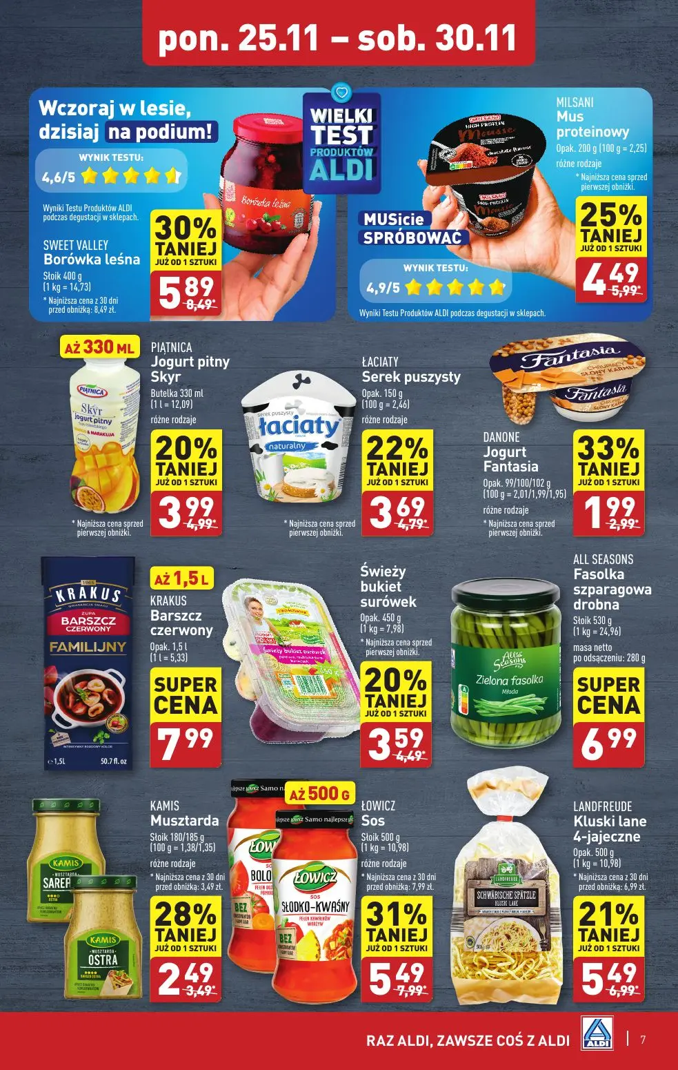 gazetka promocyjna ALDI Super ceny zawsze w ALDI - Strona 7