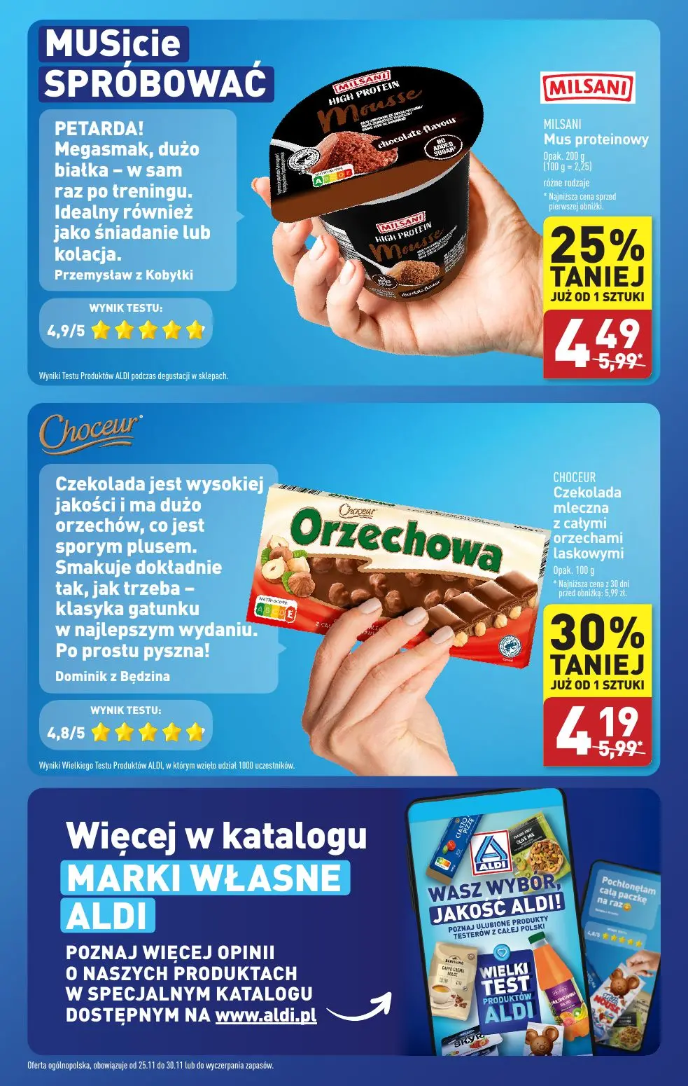 gazetka promocyjna ALDI Wielki test produktów ALDI - Strona 2