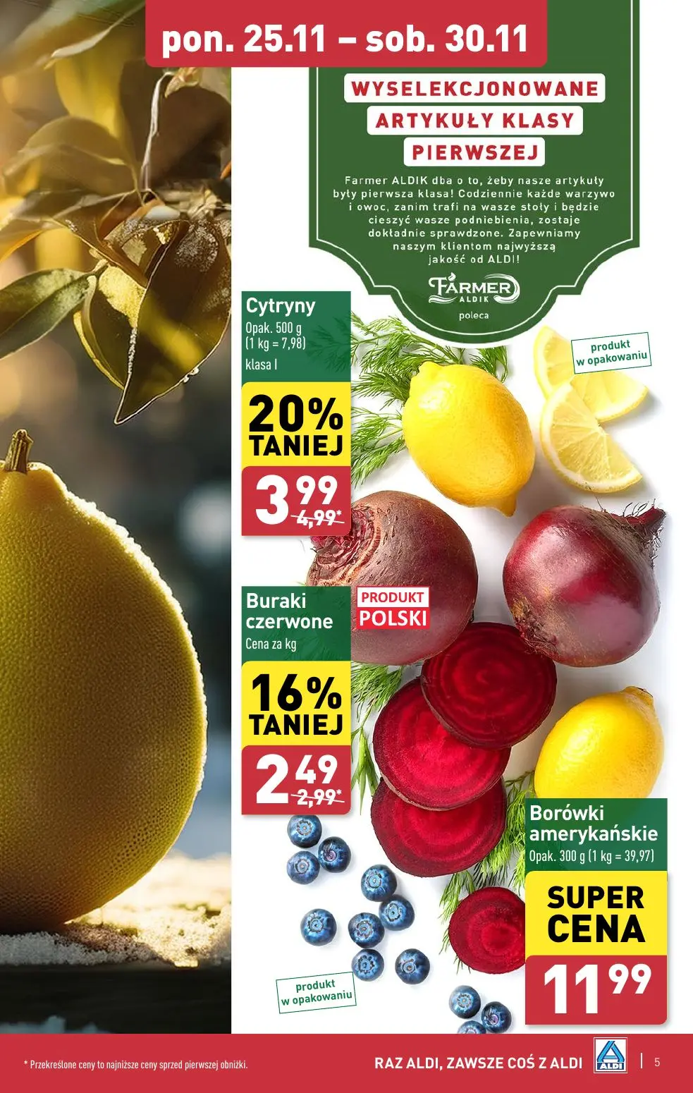 gazetka promocyjna ALDI Farmer Aldik poleca - Strona 5