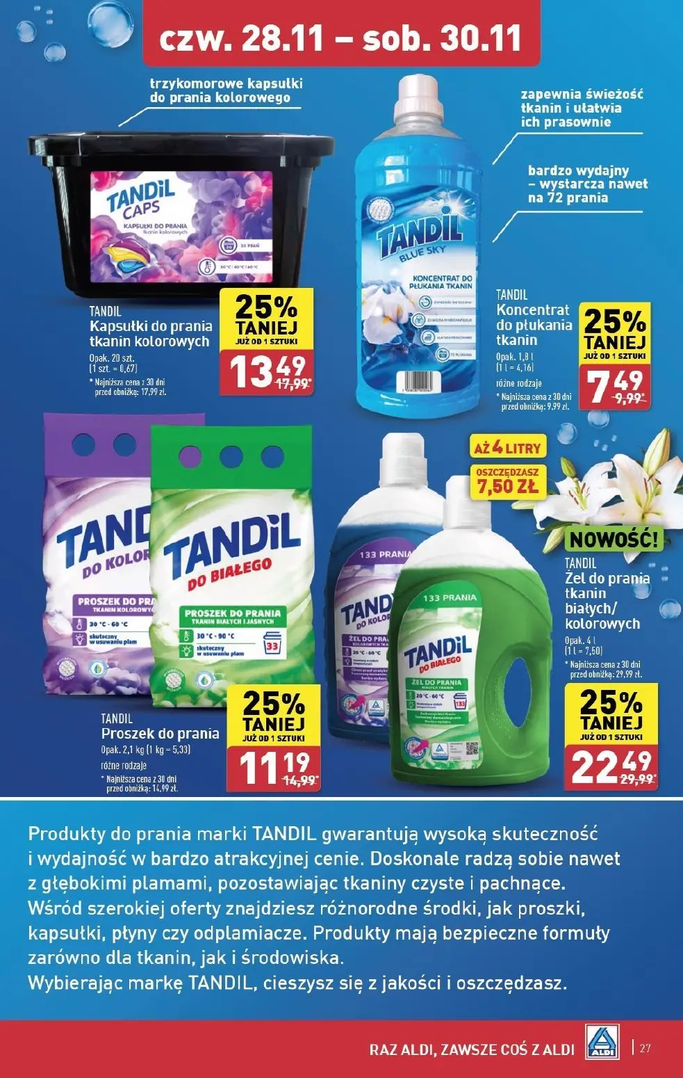 gazetka promocyjna ALDI Super ceny zawsze w ALDI - Strona 27