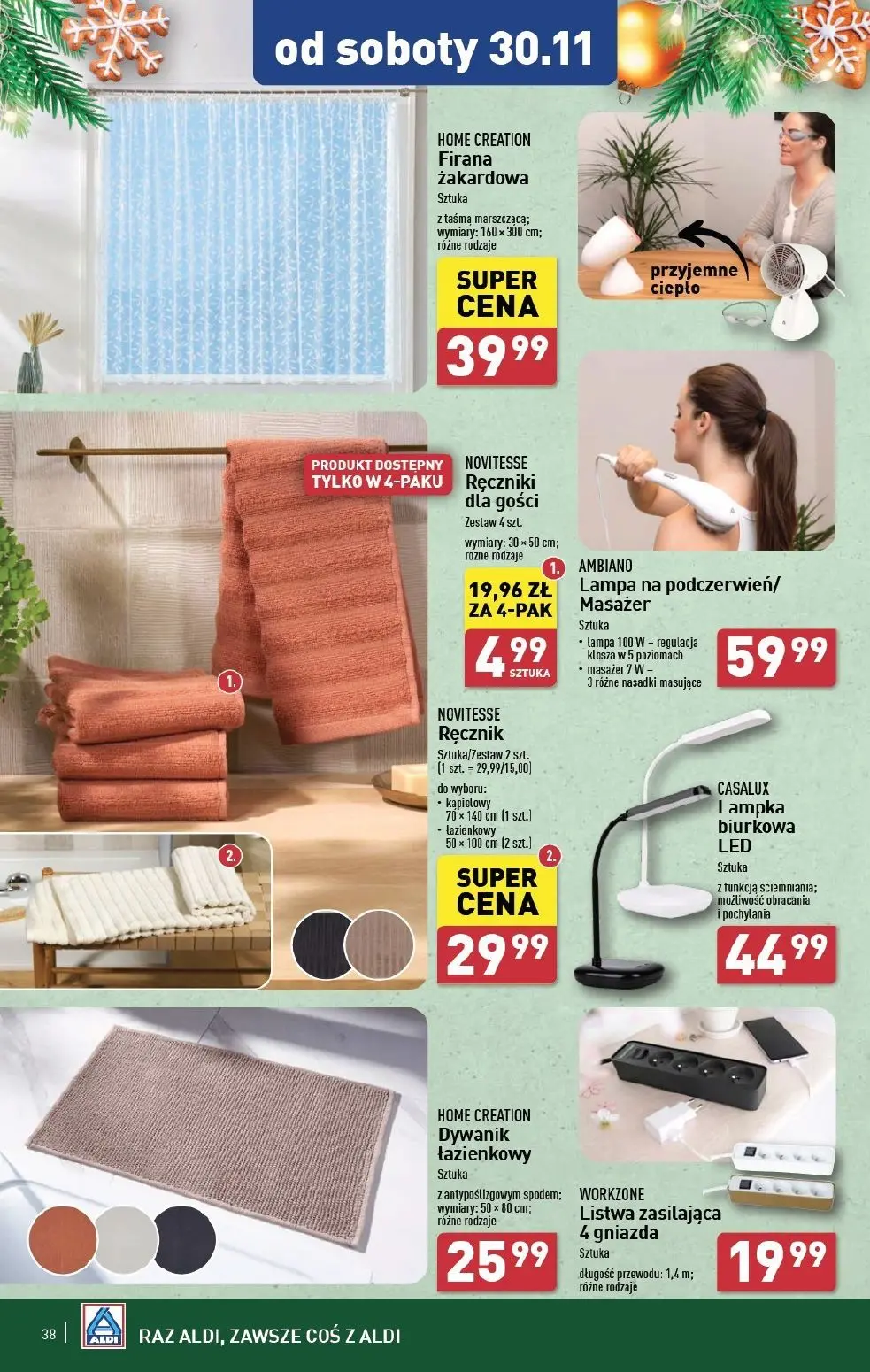 gazetka promocyjna ALDI Super ceny zawsze w ALDI - Strona 38