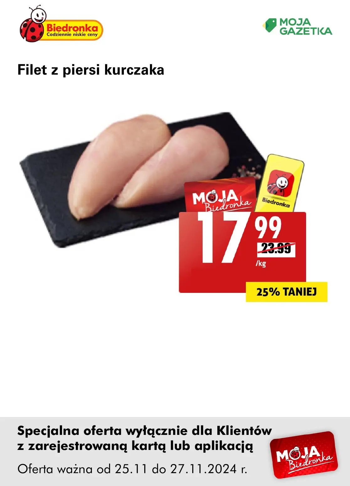 gazetka promocyjna Biedronka Oferta z kartą Moja Biedronka - Strona 2