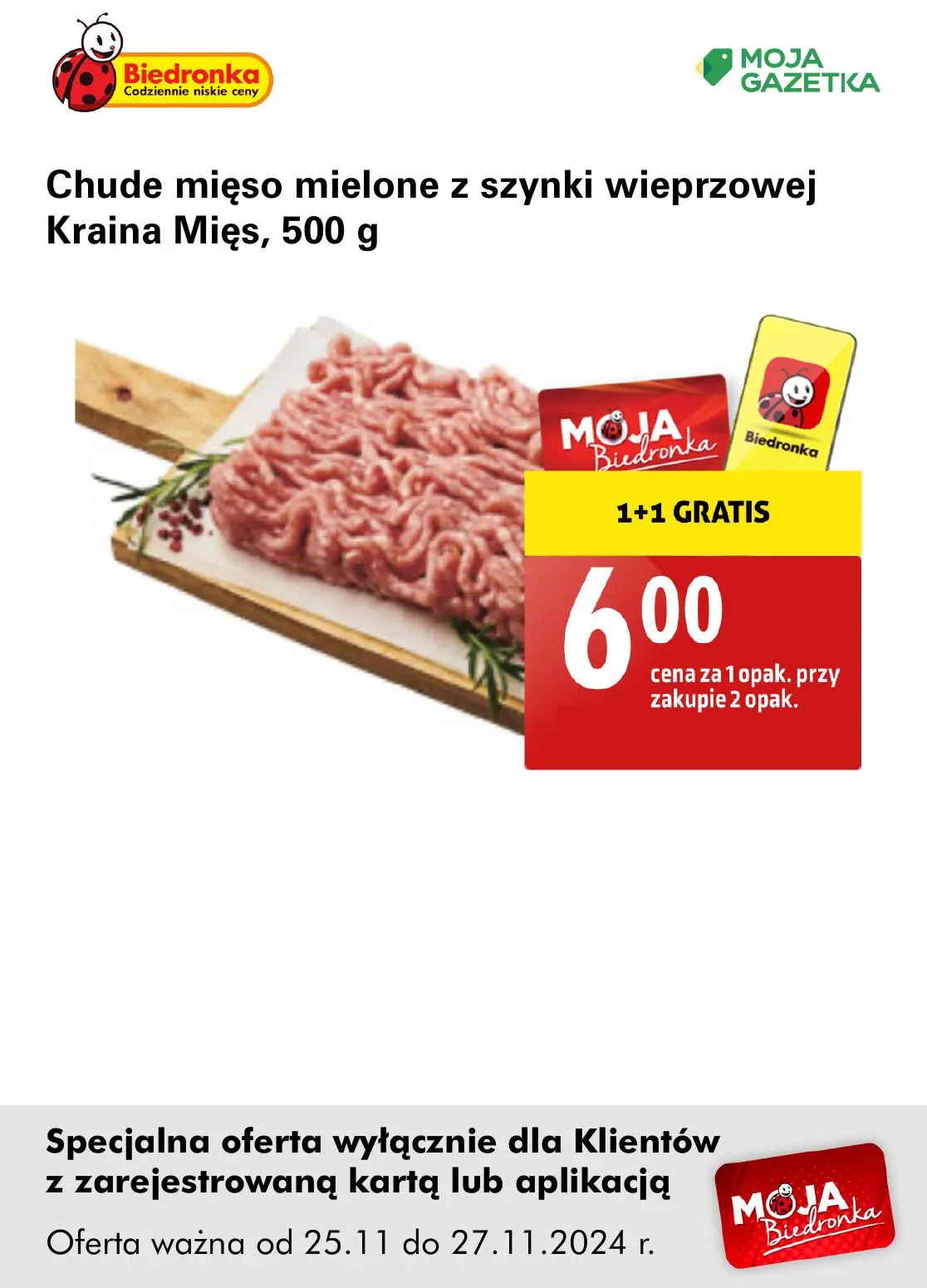 gazetka promocyjna Biedronka Oferta z kartą Moja Biedronka - Strona 4