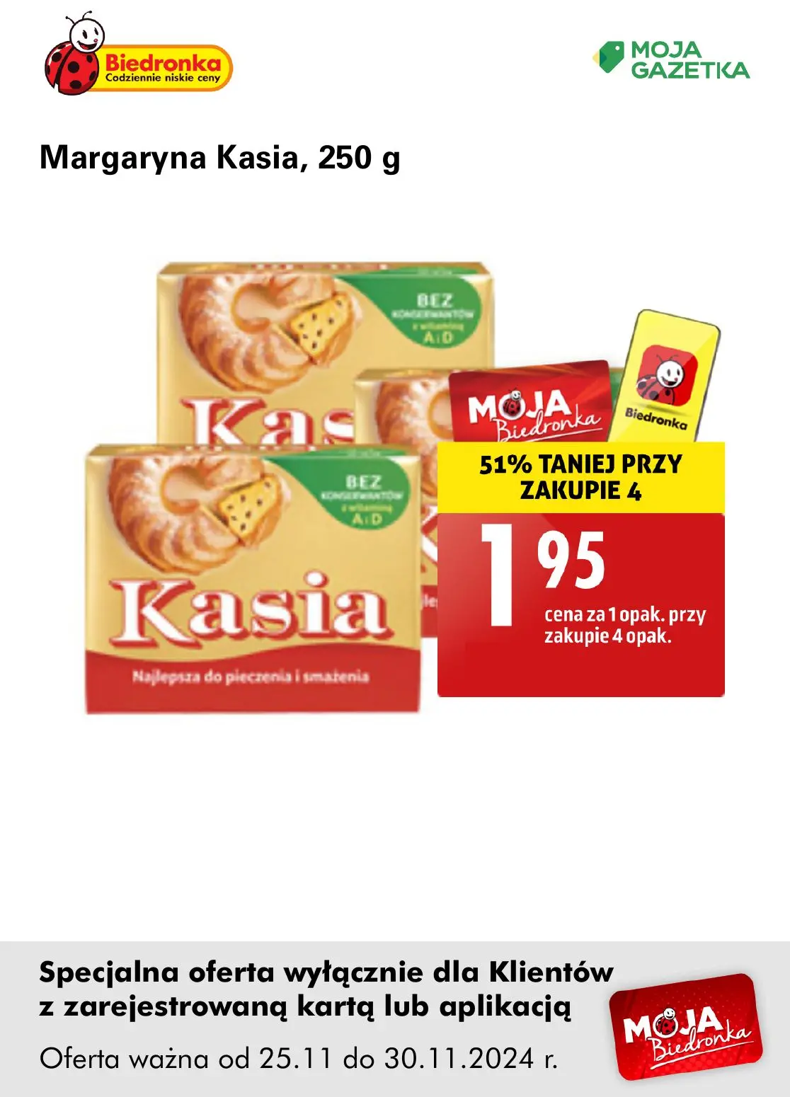 gazetka promocyjna Biedronka Oferta z kartą Moja Biedronka - Strona 6