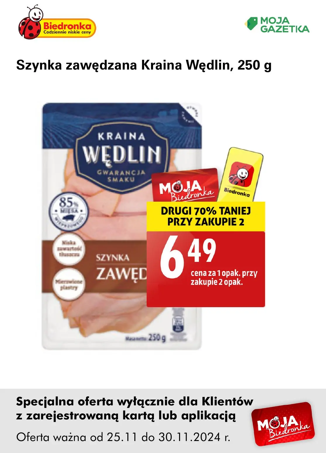 gazetka promocyjna Biedronka Oferta z kartą Moja Biedronka - Strona 8