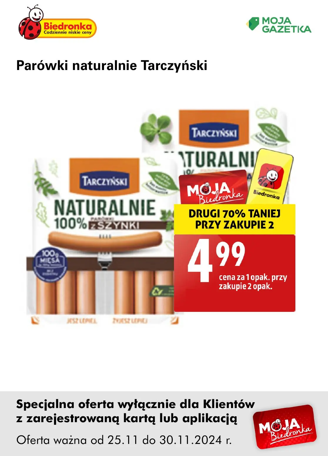 gazetka promocyjna Biedronka Oferta z kartą Moja Biedronka - Strona 13