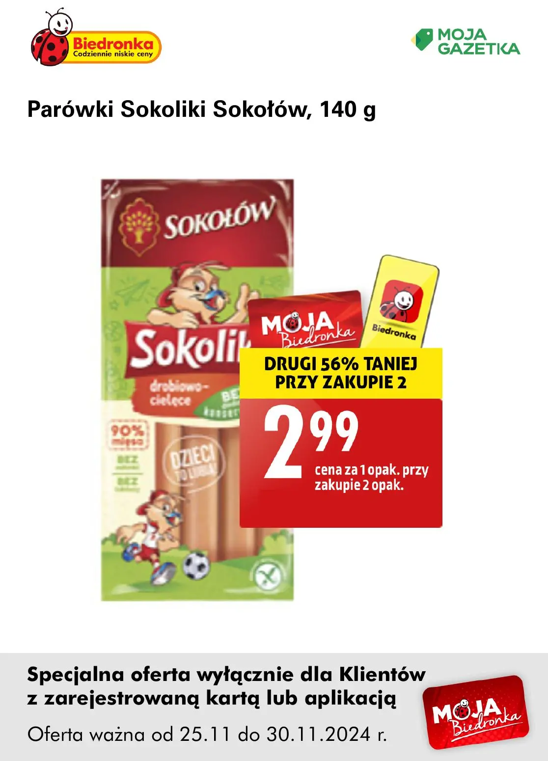 gazetka promocyjna Biedronka Oferta z kartą Moja Biedronka - Strona 14