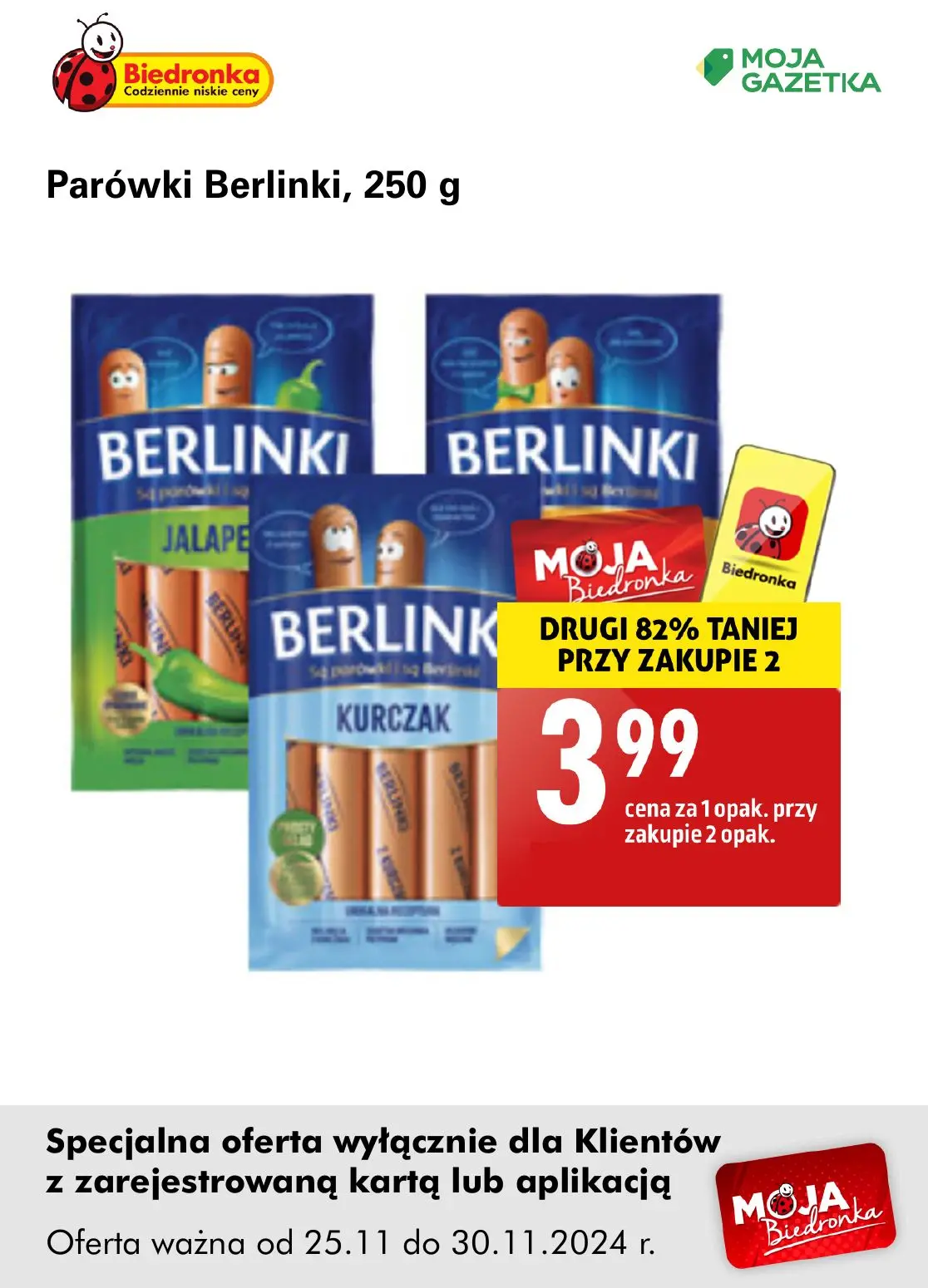 gazetka promocyjna Biedronka Oferta z kartą Moja Biedronka - Strona 15