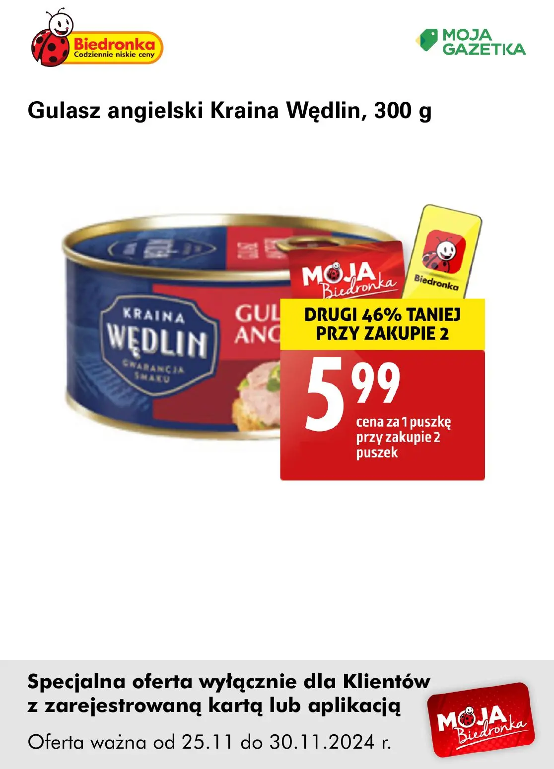 gazetka promocyjna Biedronka Oferta z kartą Moja Biedronka - Strona 18