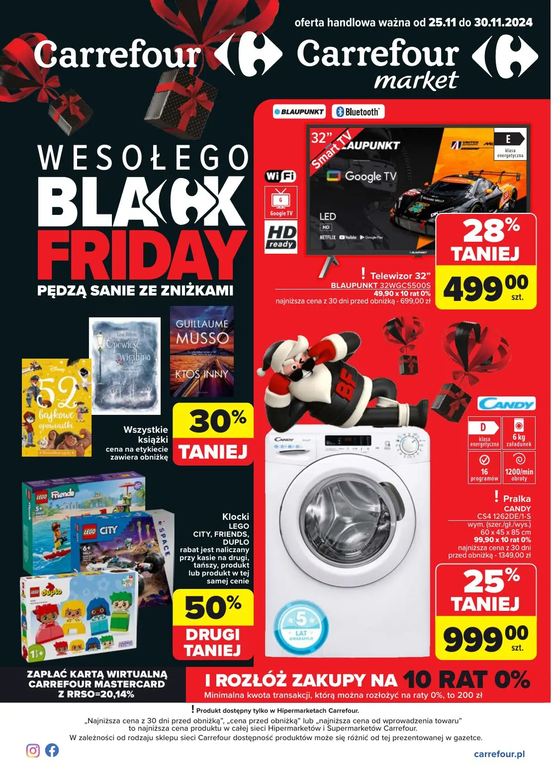 gazetka promocyjna Carrefour Wesołego Black Friday - Strona 1