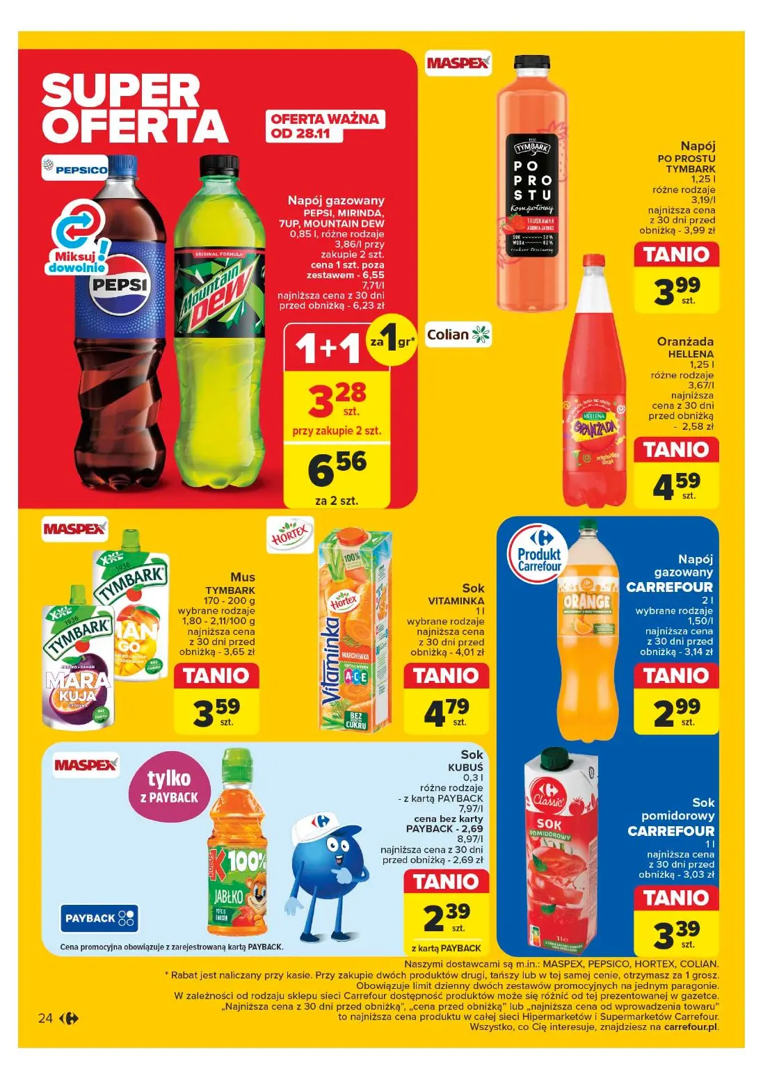 gazetka promocyjna Carrefour Wesołego Black Friday - Strona 24